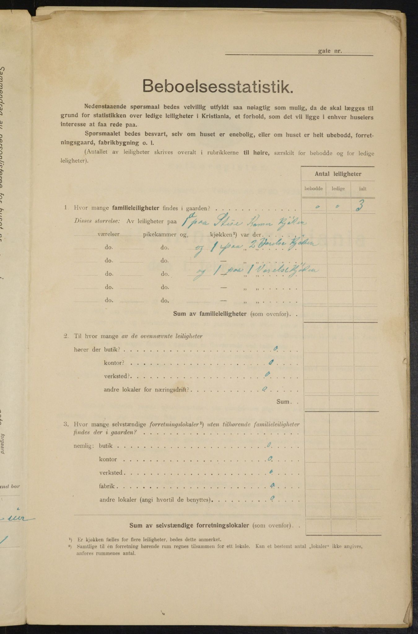 OBA, Kommunal folketelling 1.2.1915 for Kristiania, 1915, s. 106356