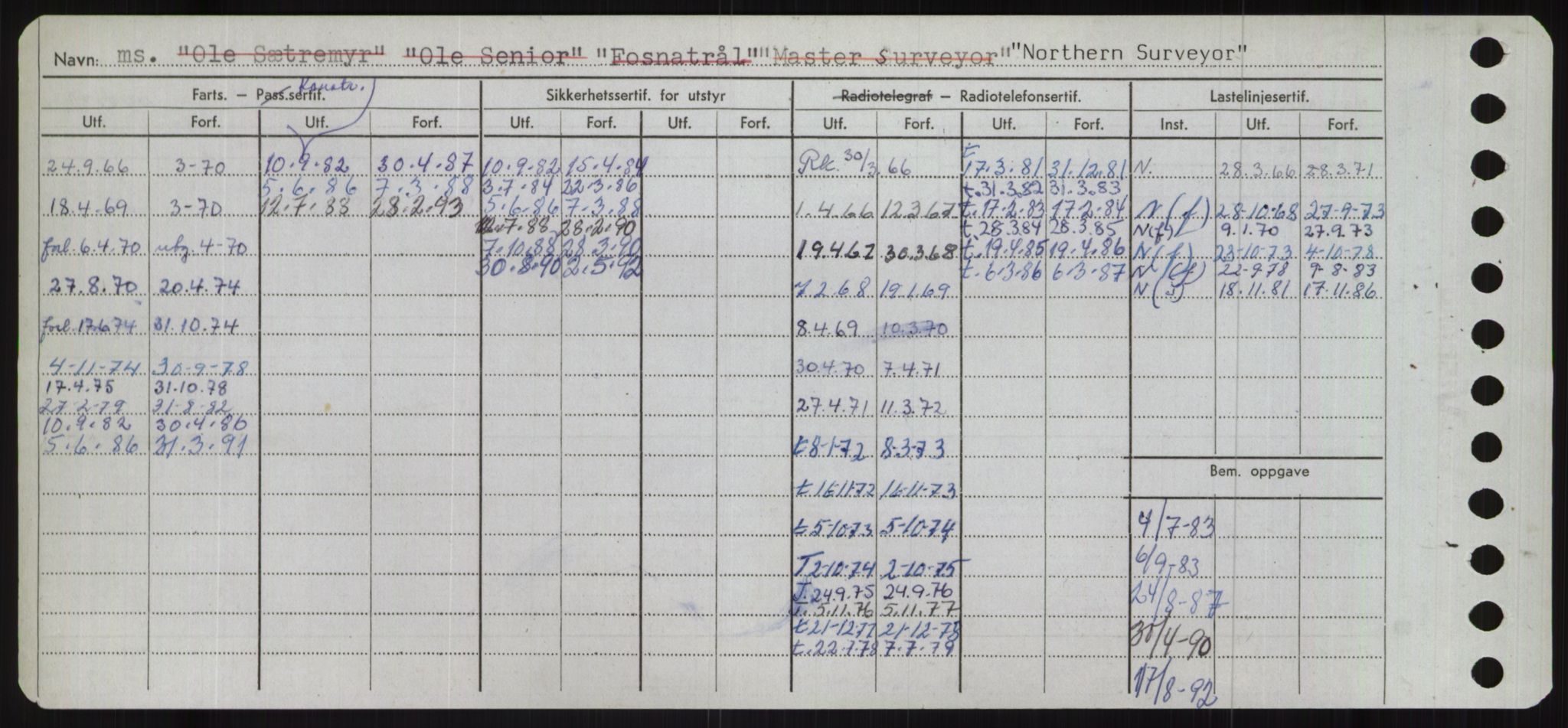 Sjøfartsdirektoratet med forløpere, Skipsmålingen, RA/S-1627/H/Ha/L0004/0001: Fartøy, Mas-R / Fartøy, Mas-Odd, s. 842