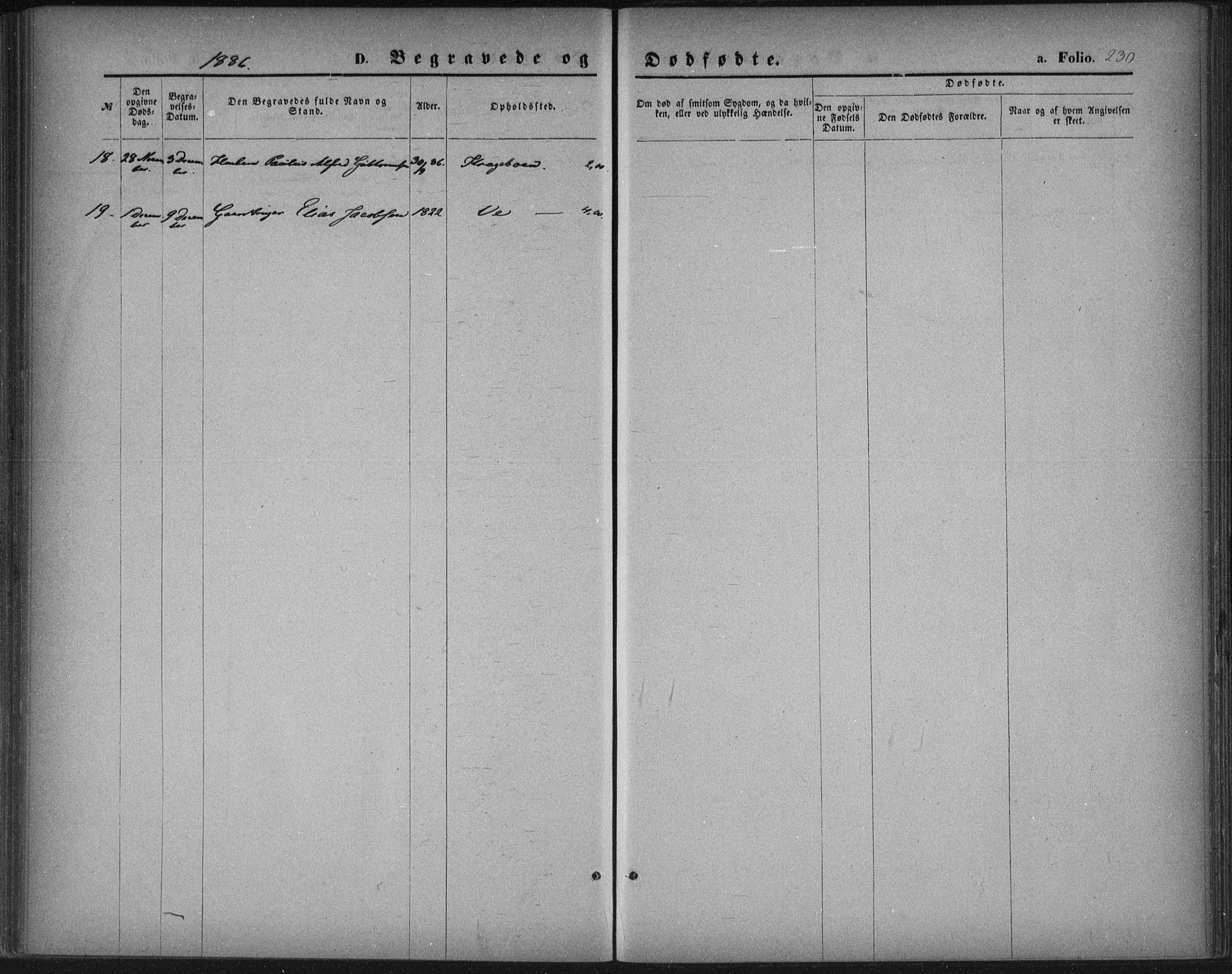 Tveit sokneprestkontor, AV/SAK-1111-0043/F/Fa/L0006: Ministerialbok nr. A 6, 1872-1886, s. 230