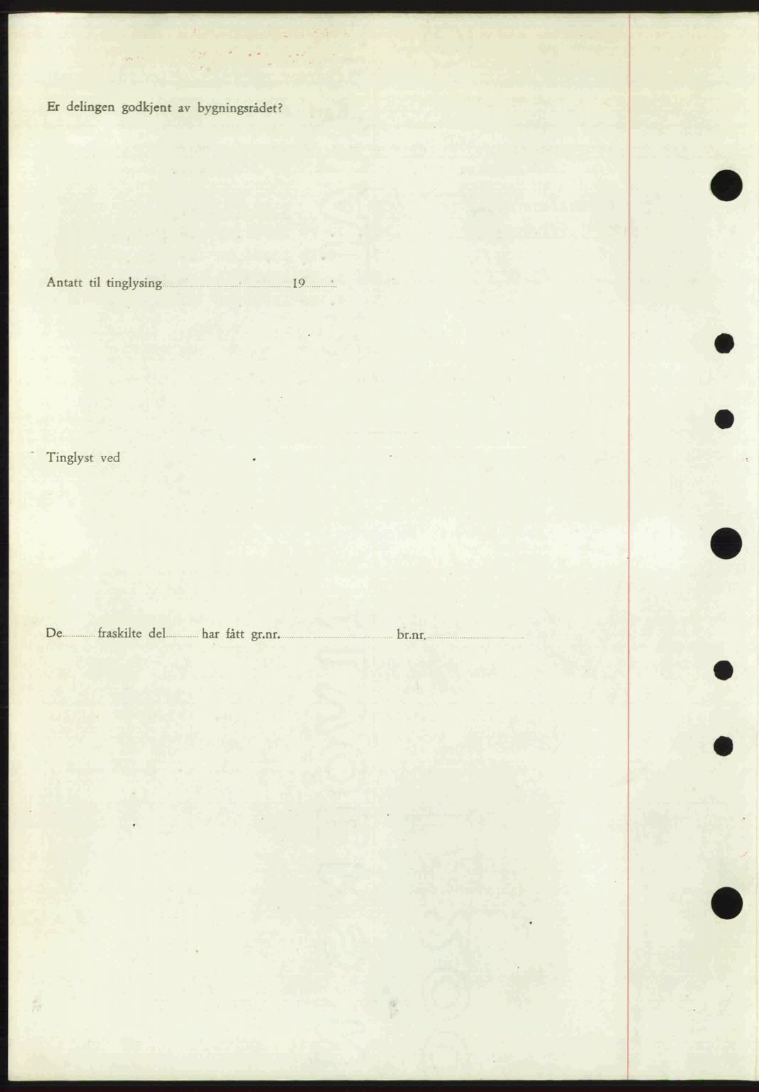 Nordre Sunnmøre sorenskriveri, AV/SAT-A-0006/1/2/2C/2Ca: Pantebok nr. A32, 1949-1949, Dagboknr: 2262/1949