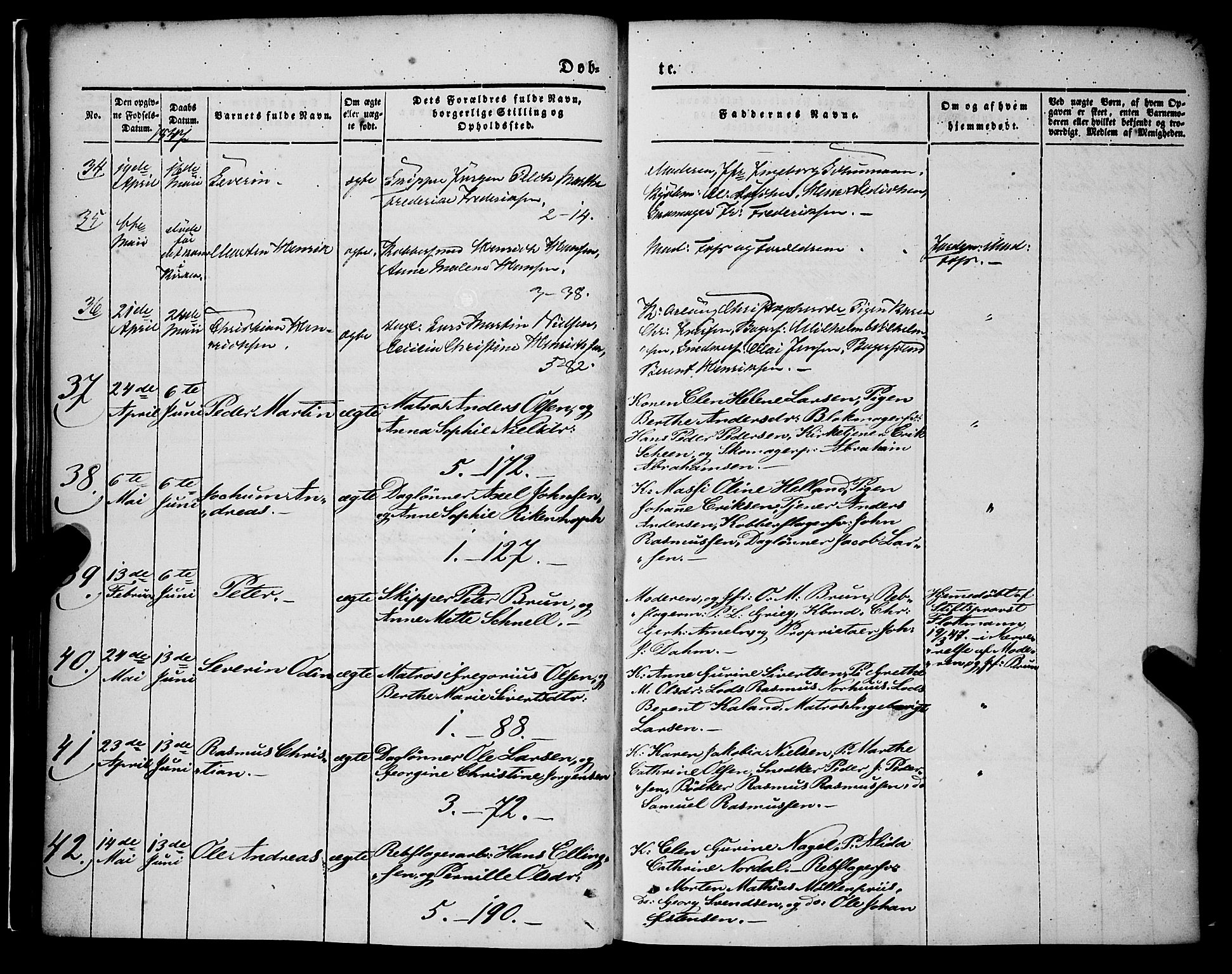 Nykirken Sokneprestembete, AV/SAB-A-77101/H/Haa/L0014: Ministerialbok nr. B 1, 1844-1858, s. 27