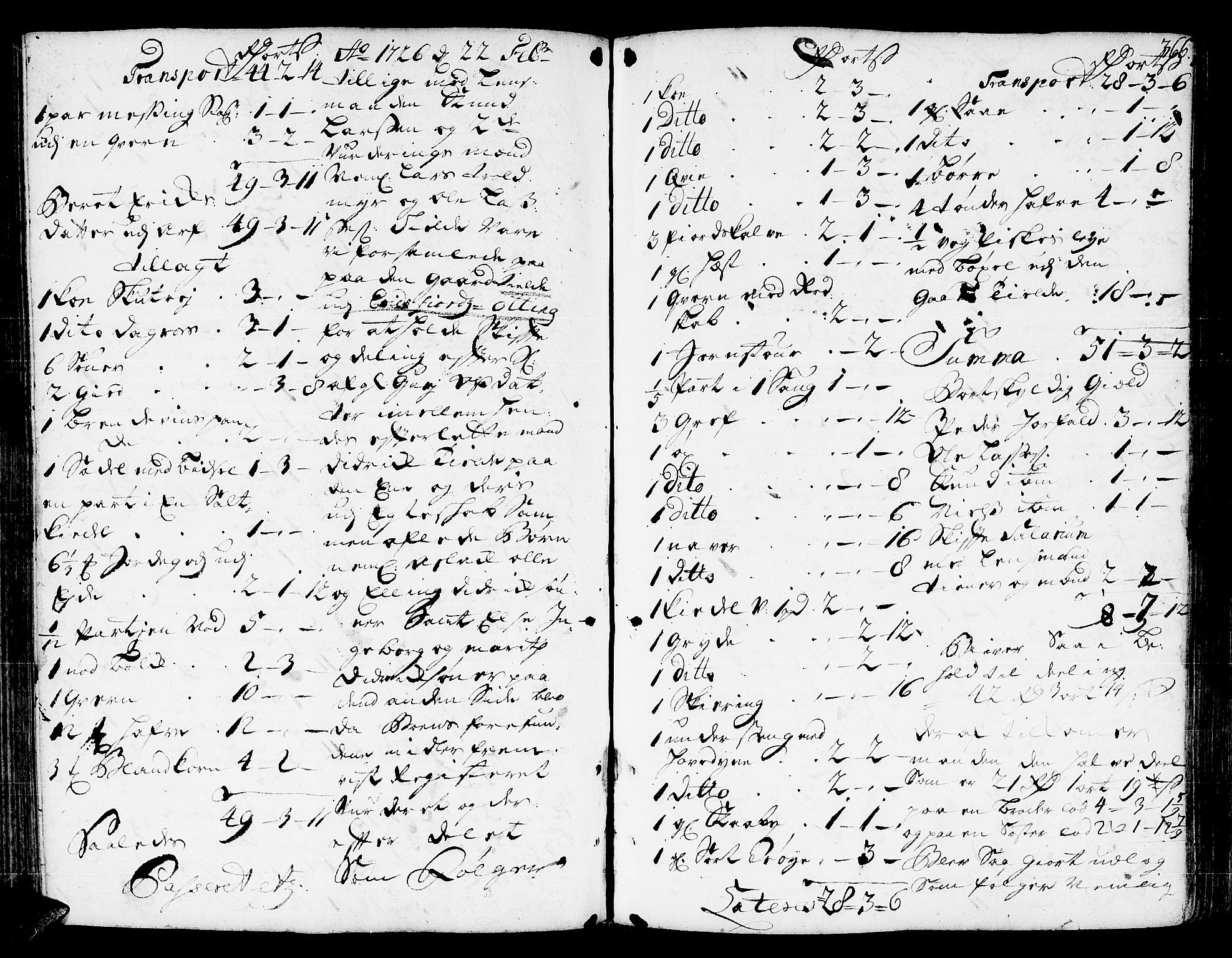 Romsdal sorenskriveri, AV/SAT-A-4149/1/3/3A/L0006: Skifteprotokoll, 1718-1730, s. 365b-366a