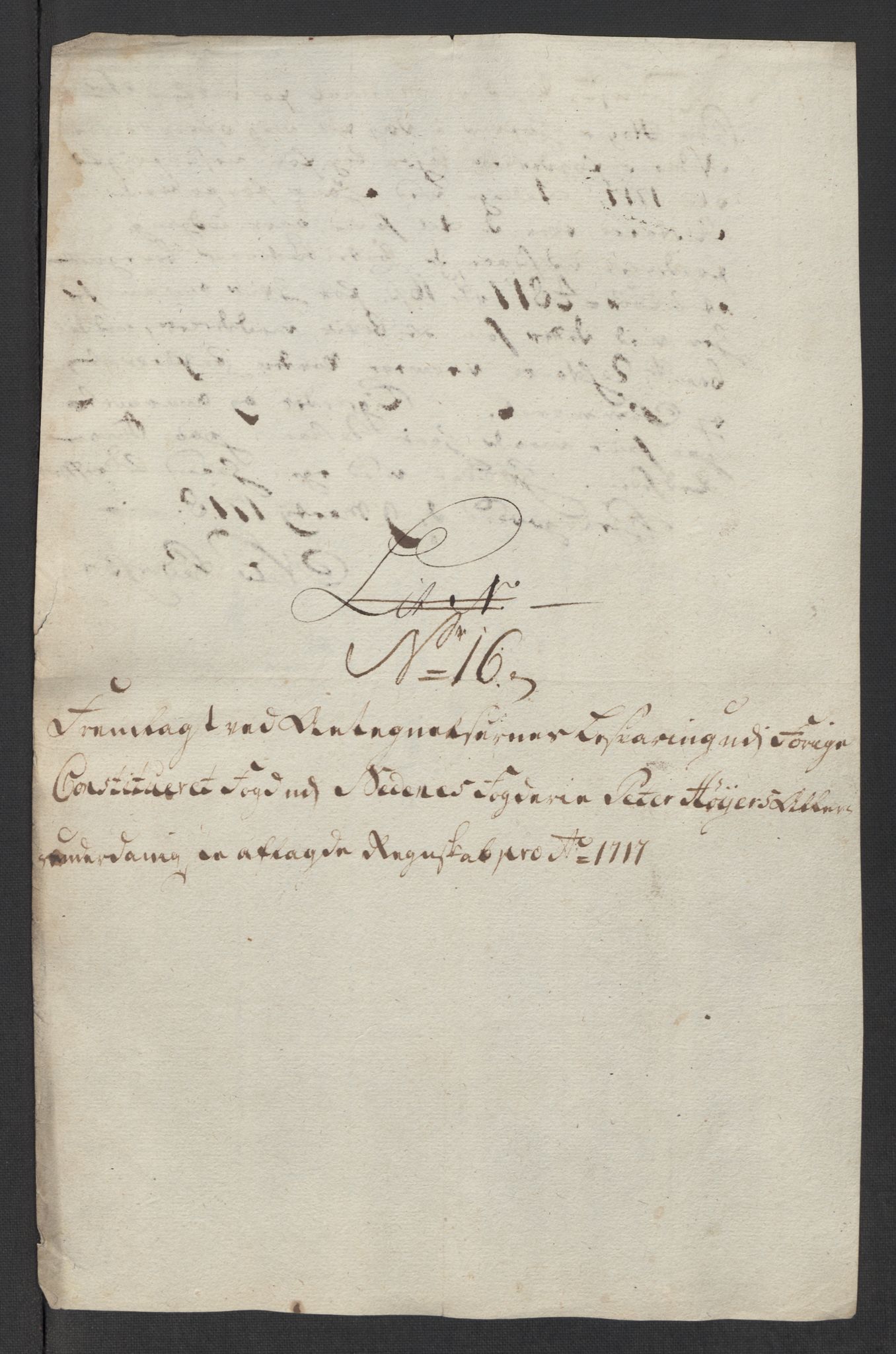 Rentekammeret inntil 1814, Reviderte regnskaper, Fogderegnskap, AV/RA-EA-4092/R39/L2326: Fogderegnskap Nedenes, 1717, s. 321