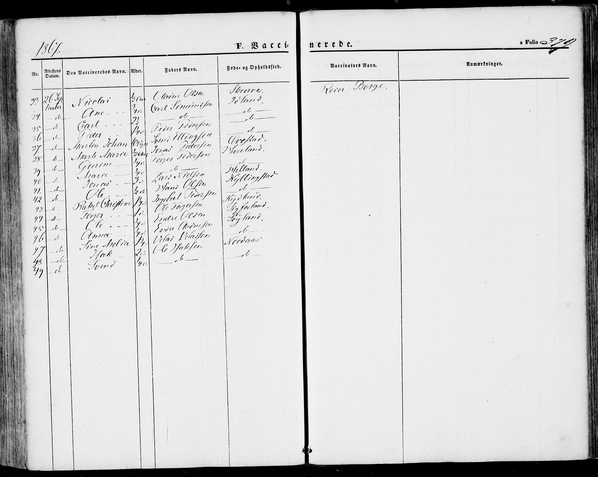 Lye sokneprestkontor, AV/SAST-A-101794/001/30BA/L0007: Ministerialbok nr. A 6, 1856-1871, s. 379