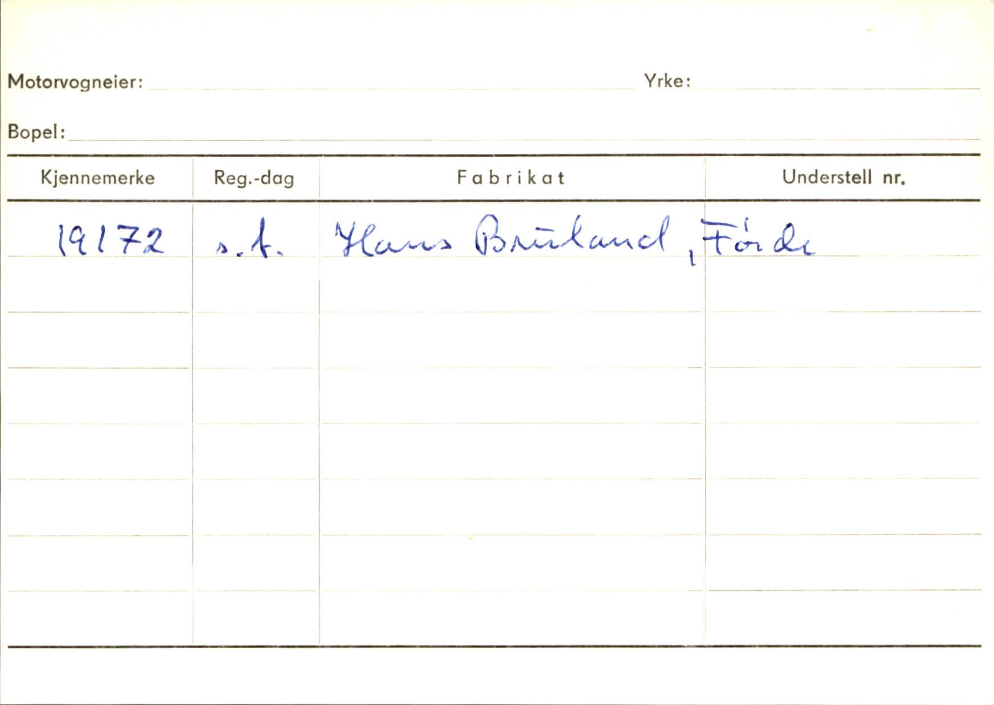 Statens vegvesen, Sogn og Fjordane vegkontor, AV/SAB-A-5301/4/F/L0130: Eigarregister Eid T-Å. Høyanger A-O, 1945-1975, s. 1774