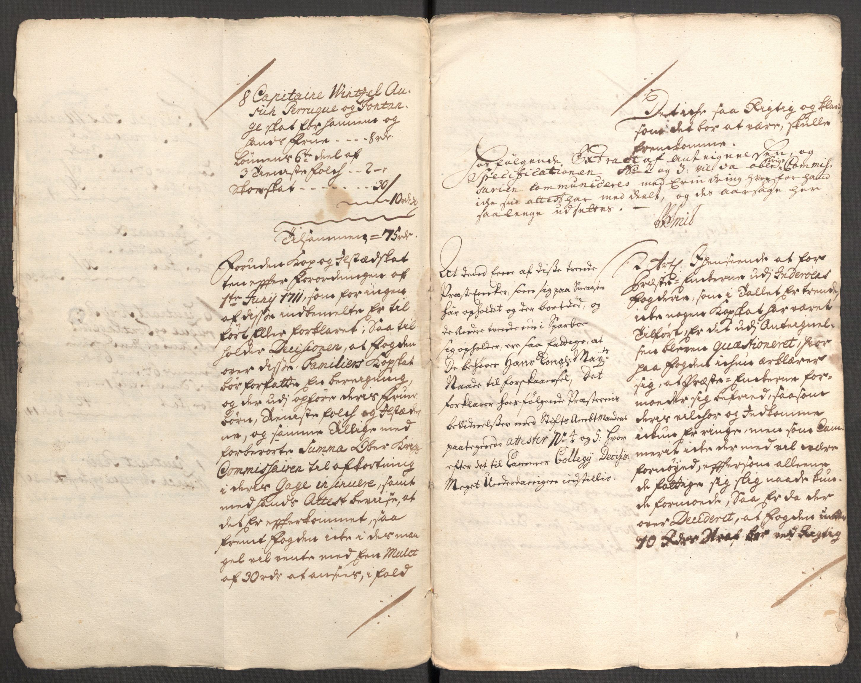 Rentekammeret inntil 1814, Reviderte regnskaper, Fogderegnskap, AV/RA-EA-4092/R63/L4319: Fogderegnskap Inderøy, 1711, s. 601