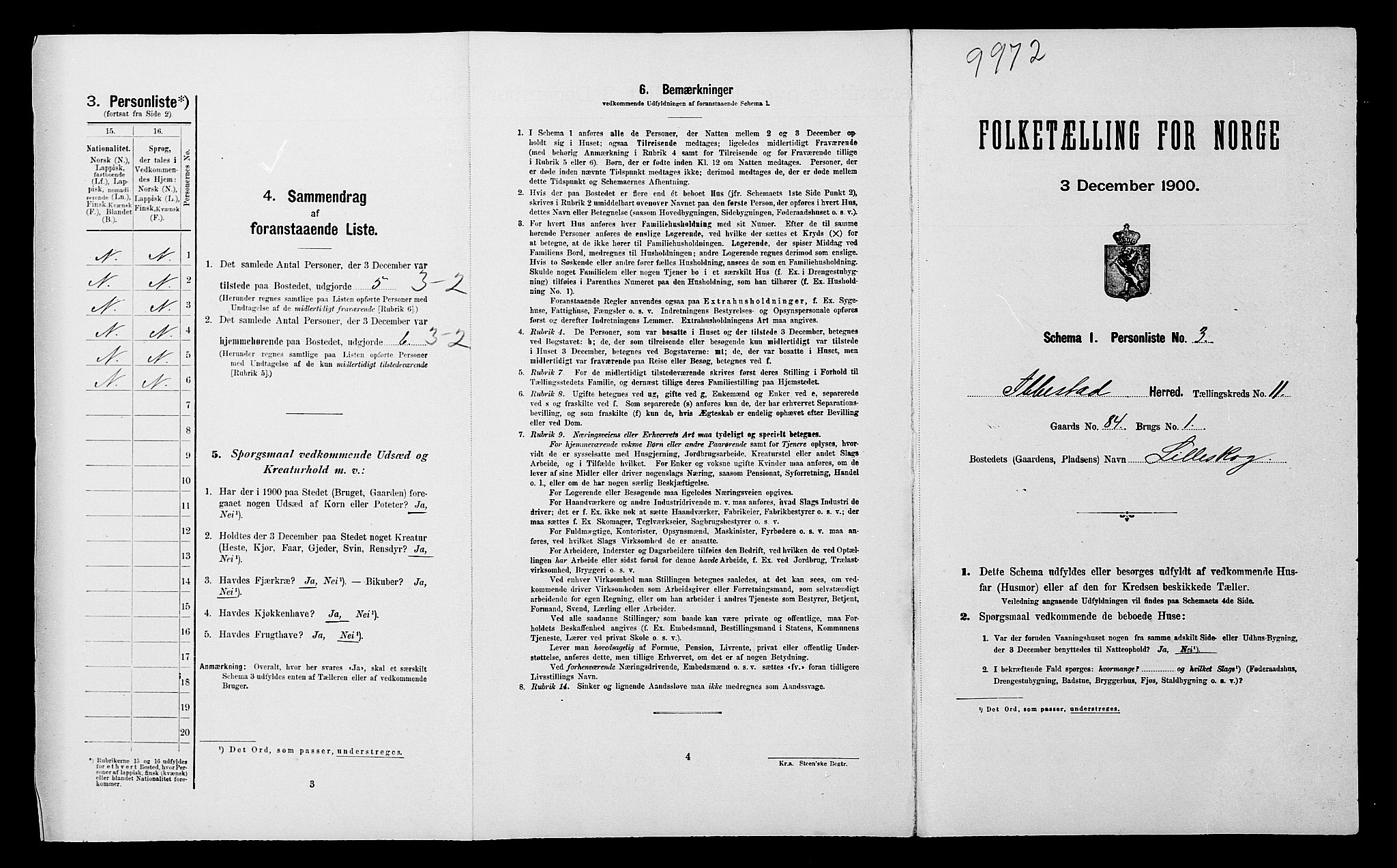 SATØ, Folketelling 1900 for 1917 Ibestad herred, 1900, s. 1364