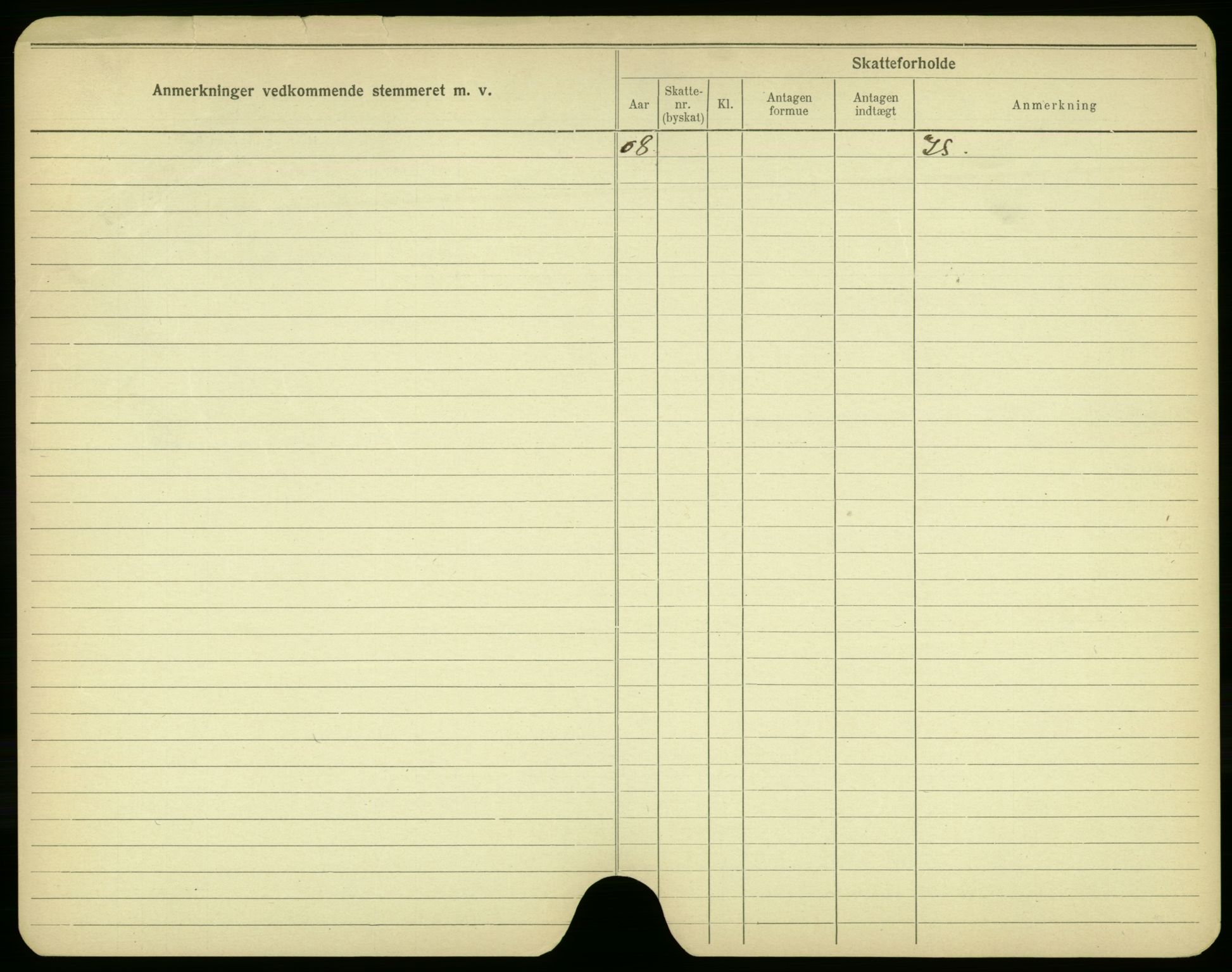 Oslo folkeregister, Registerkort, SAO/A-11715/F/Fa/Fac/L0002: Menn, 1906-1914, s. 1076b