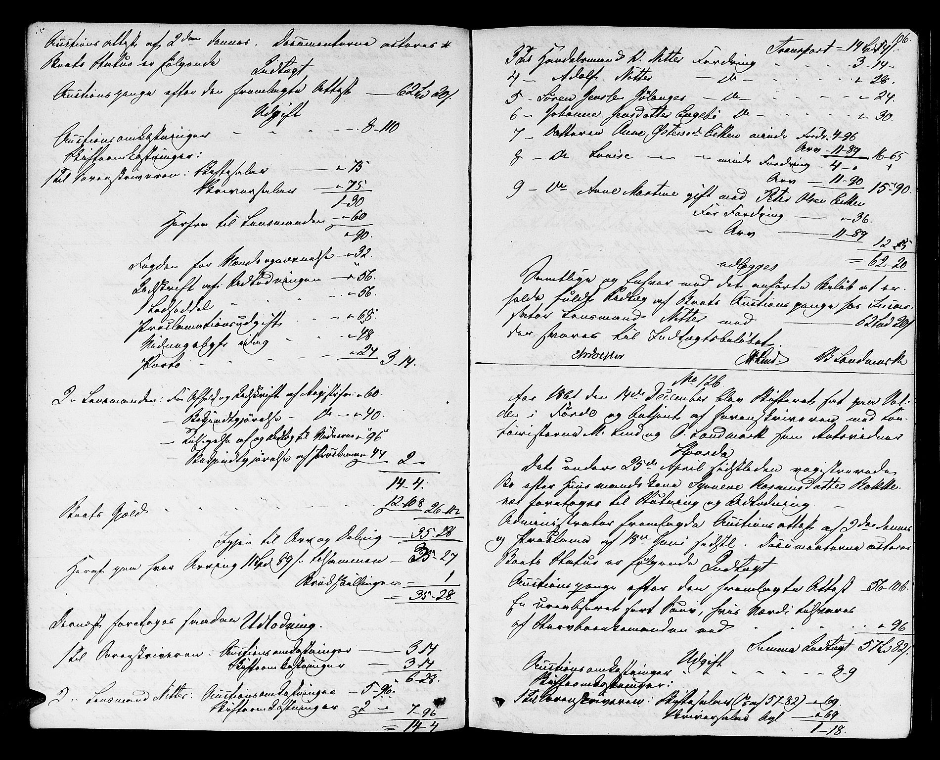 Sunnfjord tingrett, AV/SAB-A-3201/1/H/Hd/L0002: Skifteutlodningsprotokoll, 1861-1863, s. 105b-106a