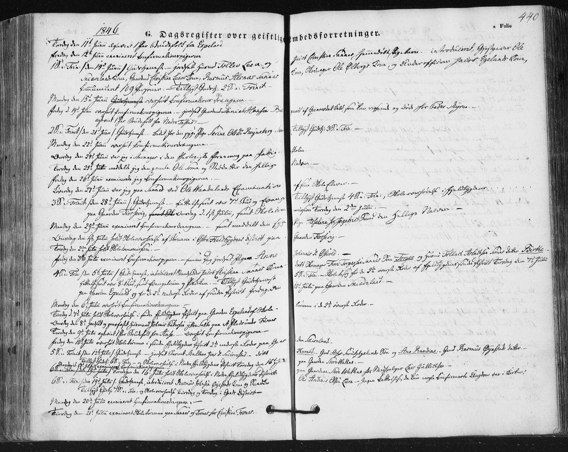 Høyland sokneprestkontor, AV/SAST-A-101799/001/30BA/L0008: Ministerialbok nr. A 8, 1841-1856, s. 440