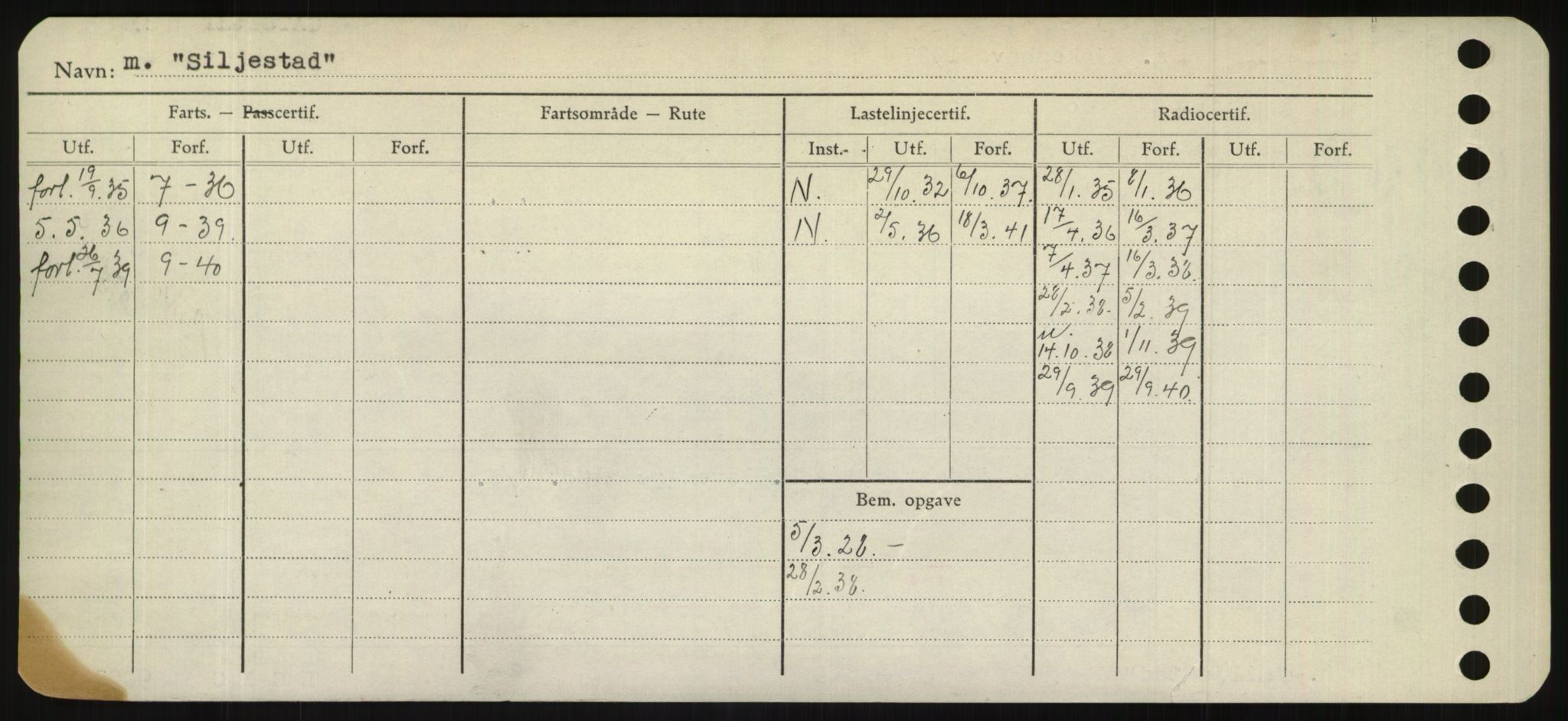 Sjøfartsdirektoratet med forløpere, Skipsmålingen, RA/S-1627/H/Hd/L0033: Fartøy, Sevi-Sjø, s. 154