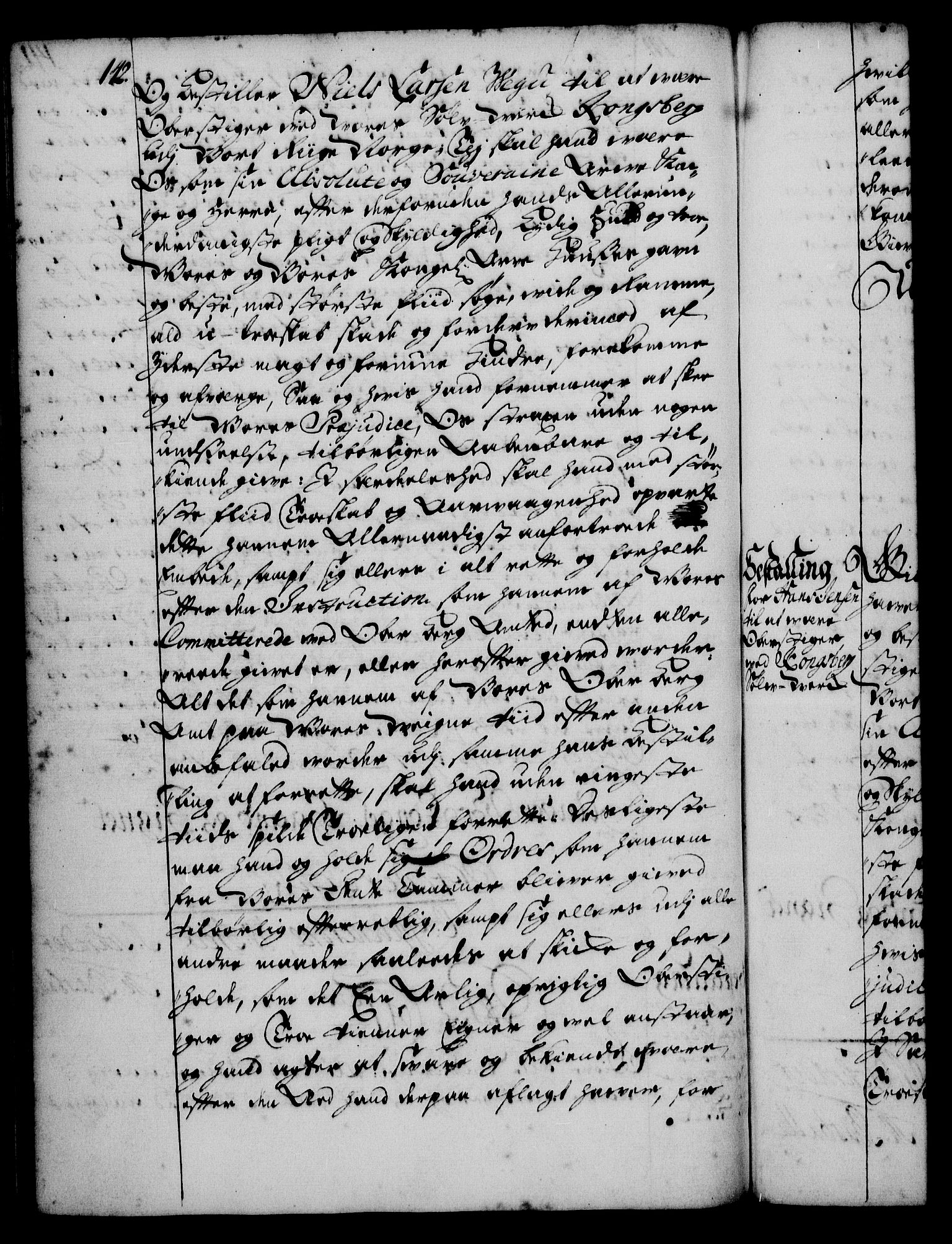 Rentekammeret, Kammerkanselliet, RA/EA-3111/G/Gg/Gge/L0001: Norsk bestallingsprotokoll med register (merket RK 53.25), 1720-1730, s. 142