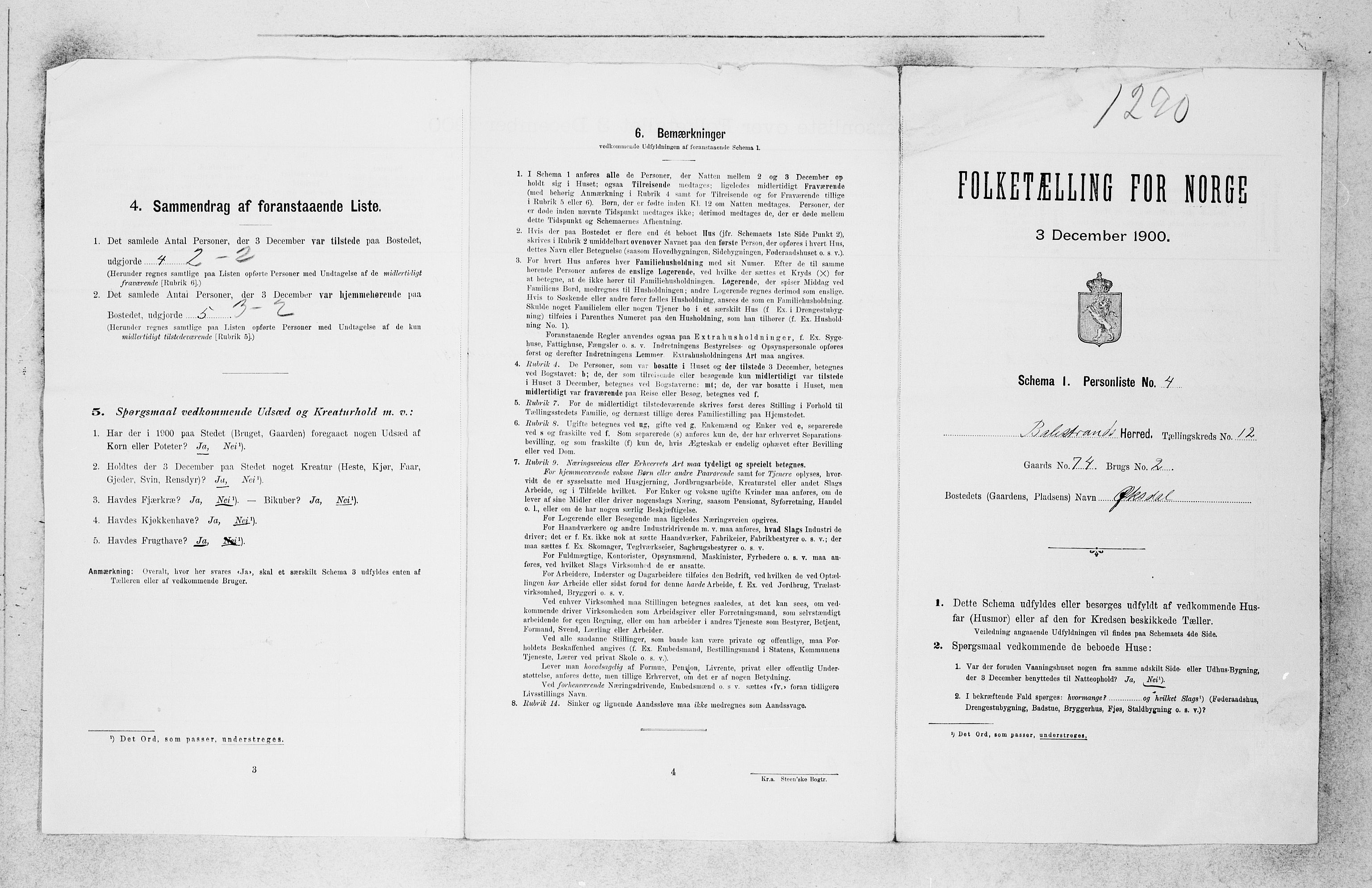 SAB, Folketelling 1900 for 1418 Balestrand herred, 1900, s. 759