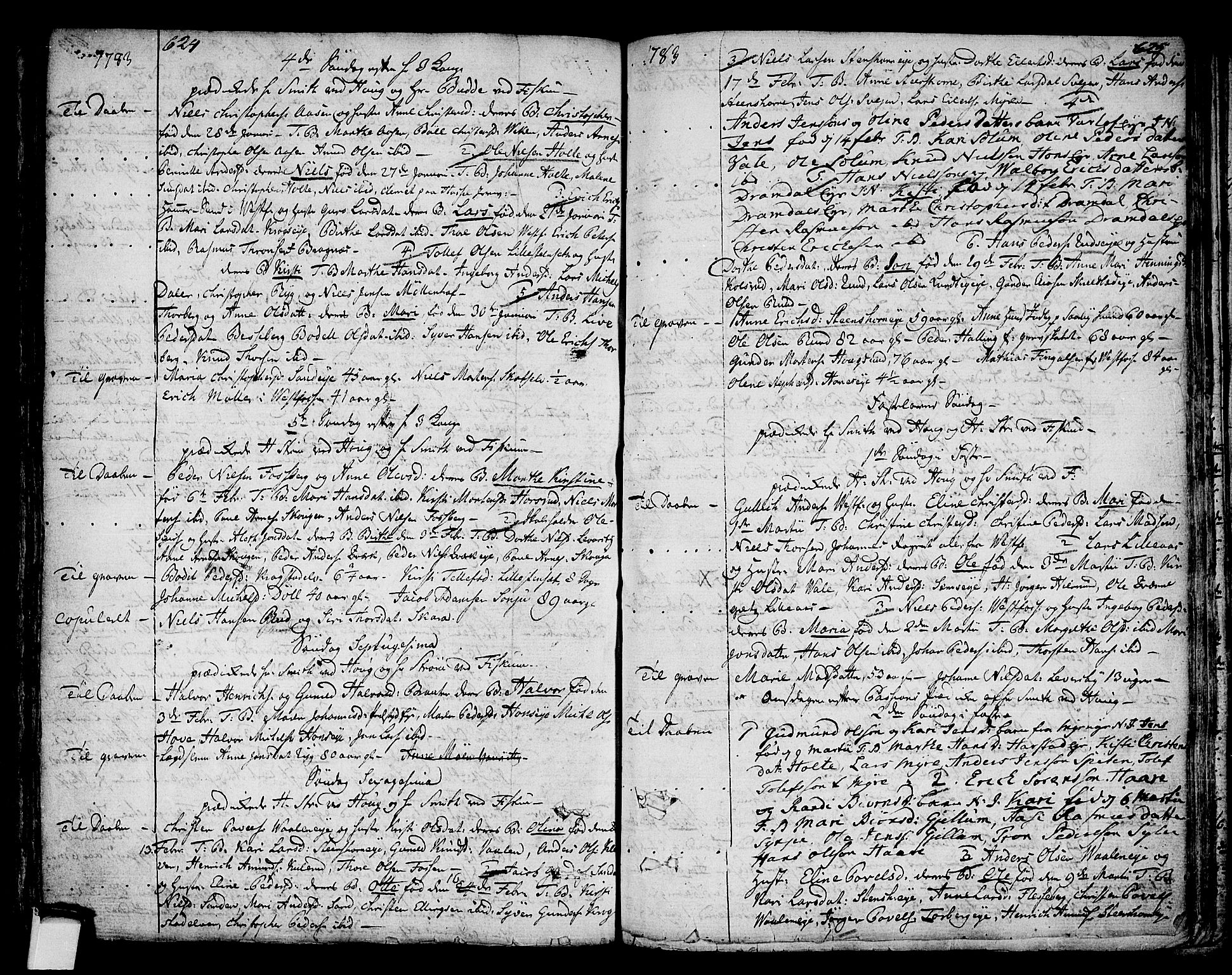 Eiker kirkebøker, AV/SAKO-A-4/F/Fa/L0008: Ministerialbok nr. I 8, 1764-1788, s. 624-625