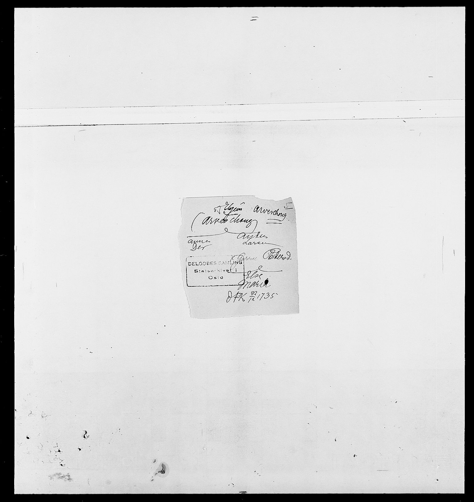 Delgobe, Charles Antoine - samling, AV/SAO-PAO-0038/D/Da/L0002: Anker, Ancher - Bauner, s. 457