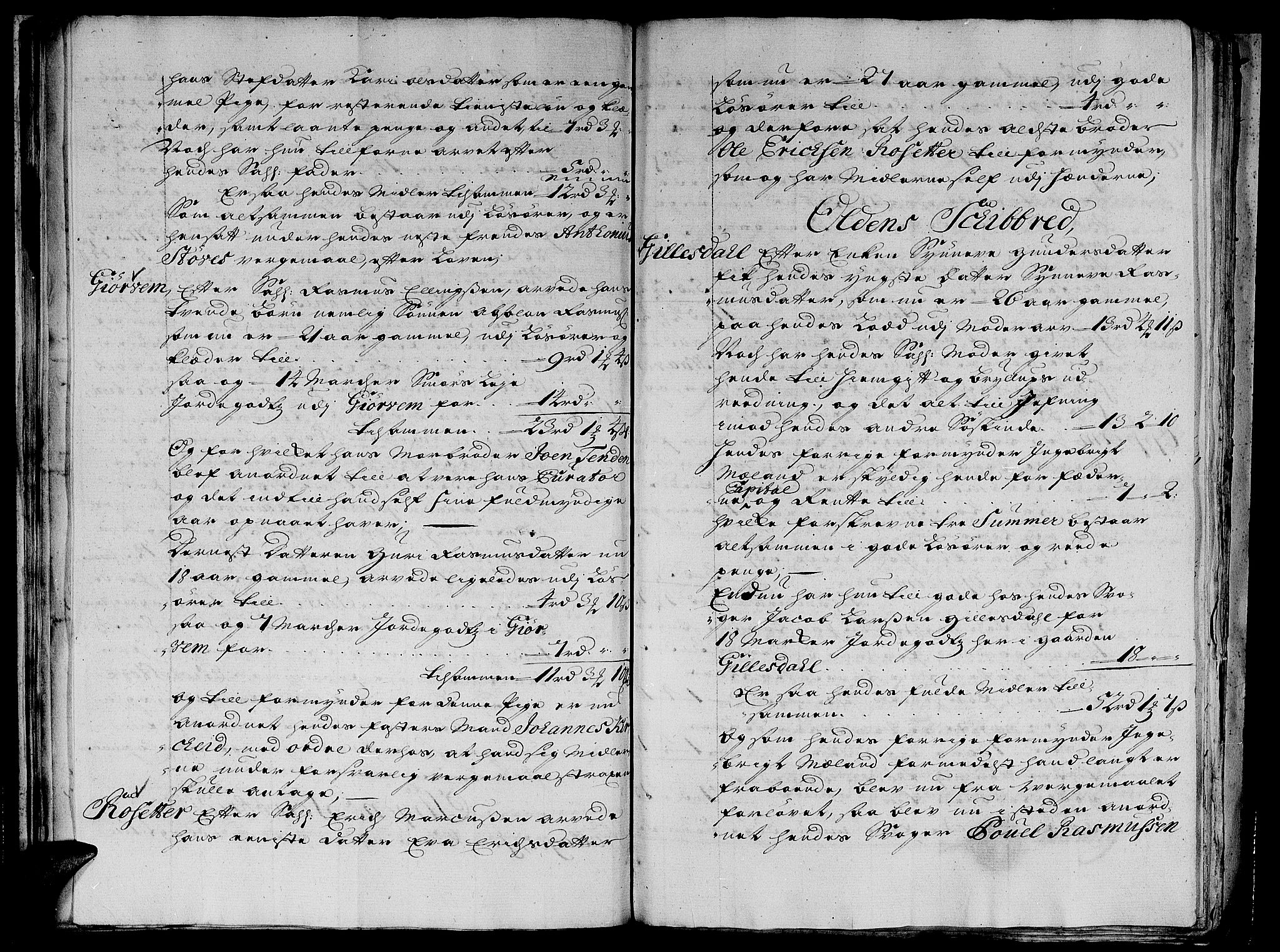 Nordfjord sorenskriveri, SAB/A-2801/04/04a/L0008: Skifteprotokollar, 1733-1744, s. 39