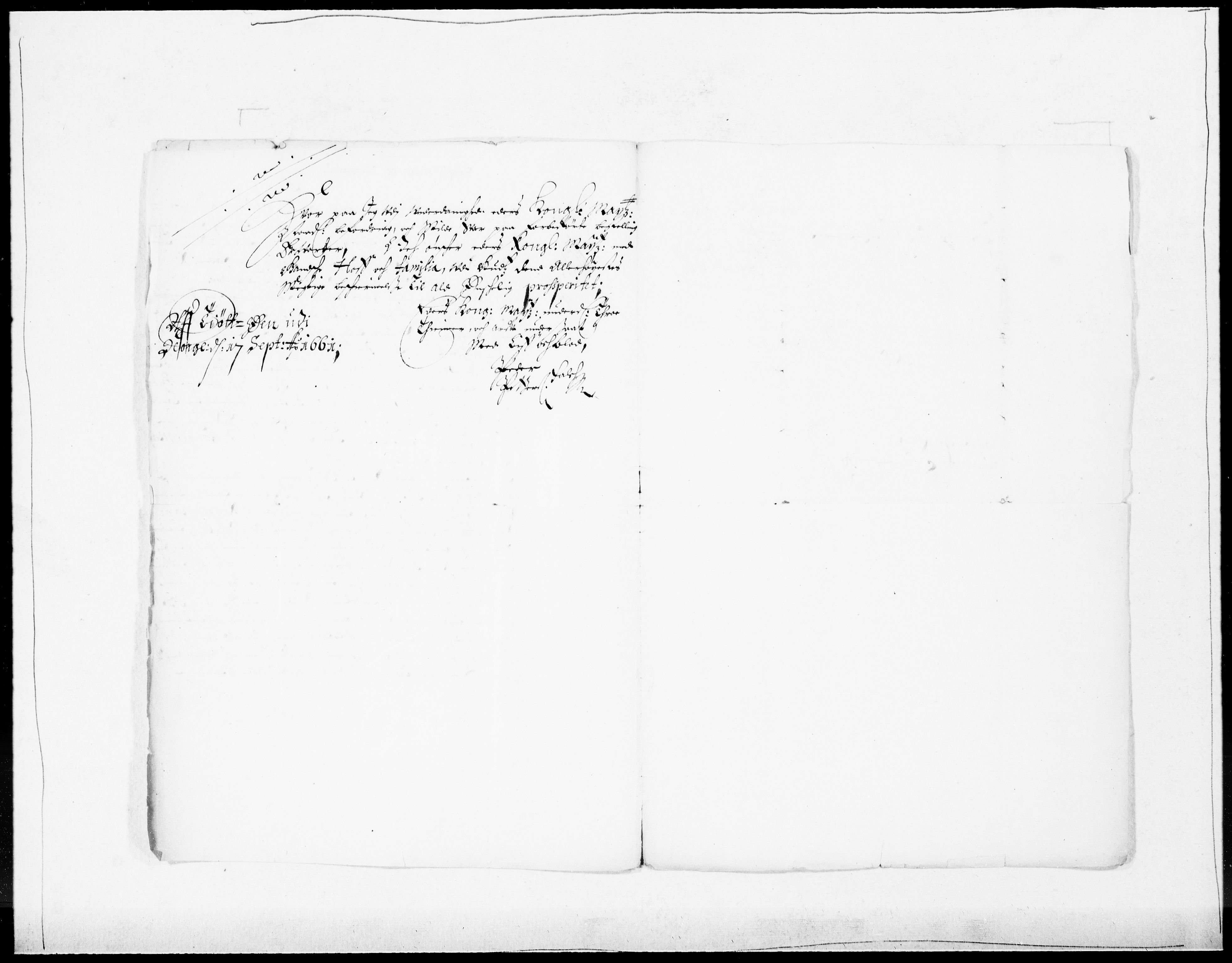 Danske Kanselli 1572-1799, AV/RA-EA-3023/F/Fc/Fcc/Fcca/L0022: Norske innlegg 1572-1799, 1662, s. 8