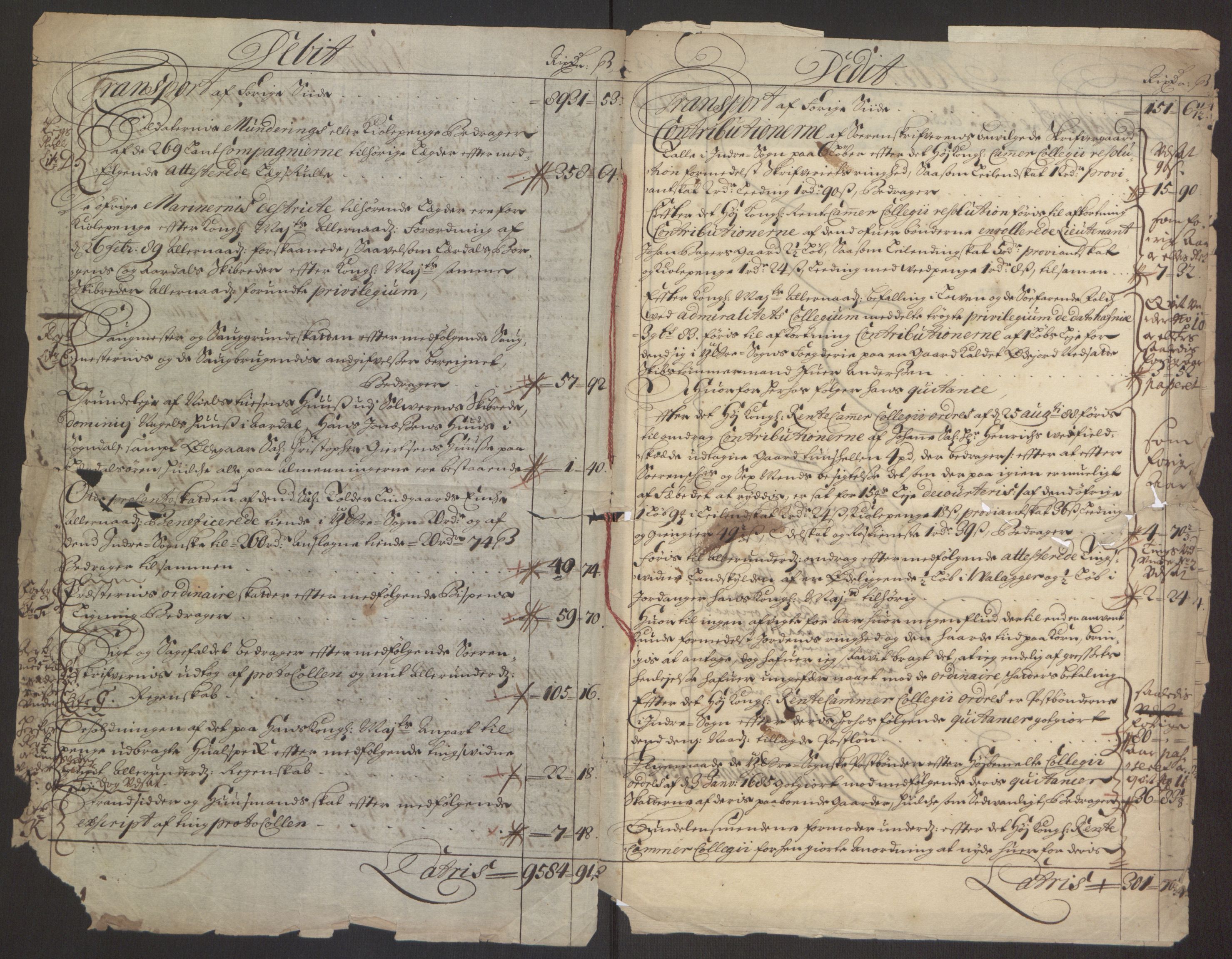 Rentekammeret inntil 1814, Reviderte regnskaper, Fogderegnskap, RA/EA-4092/R52/L3307: Fogderegnskap Sogn, 1693-1694, s. 267