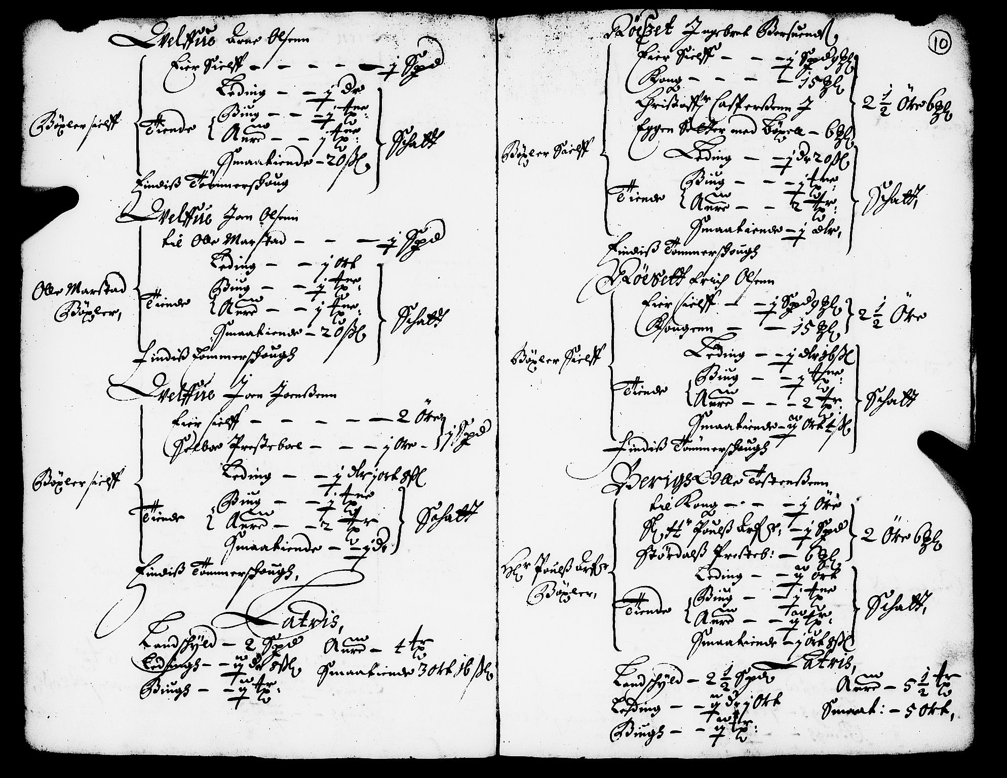 Rentekammeret inntil 1814, Realistisk ordnet avdeling, AV/RA-EA-4070/N/Nb/Nba/L0053: Selbu fogderi, 1668, s. 9b-10a