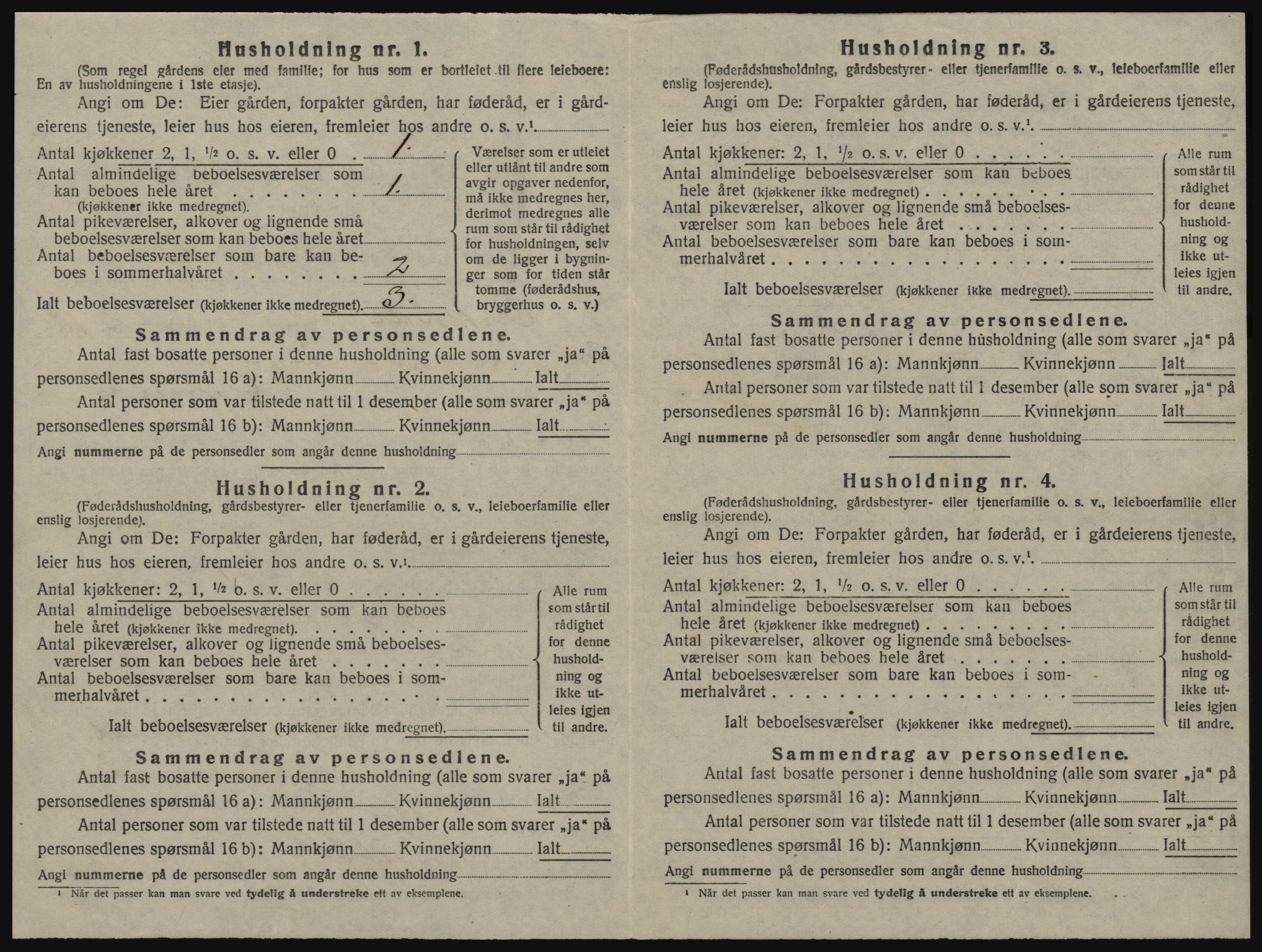 SAT, Folketelling 1920 for 1638 Orkdal herred, 1920, s. 1225