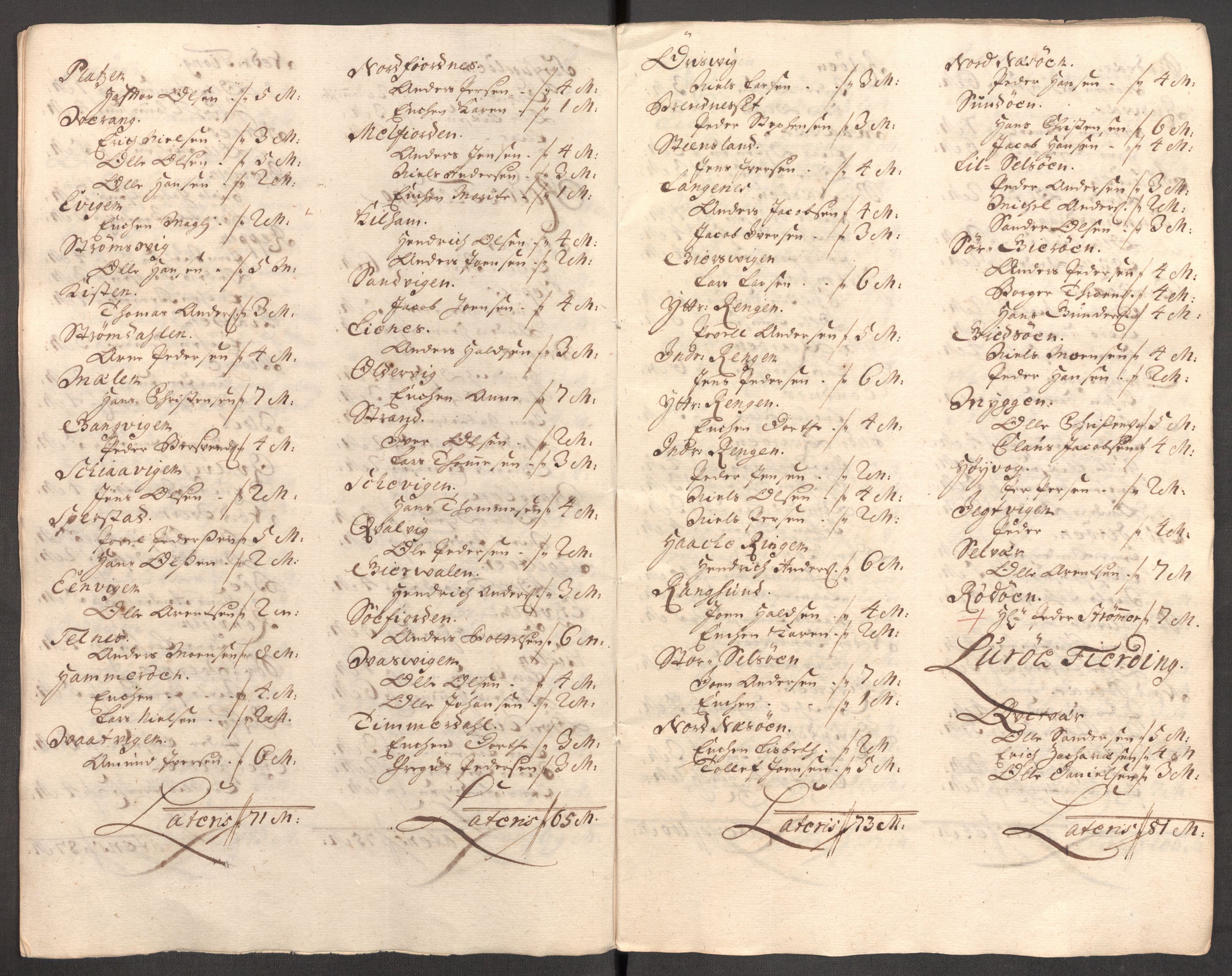 Rentekammeret inntil 1814, Reviderte regnskaper, Fogderegnskap, AV/RA-EA-4092/R65/L4511: Fogderegnskap Helgeland, 1710-1711, s. 480