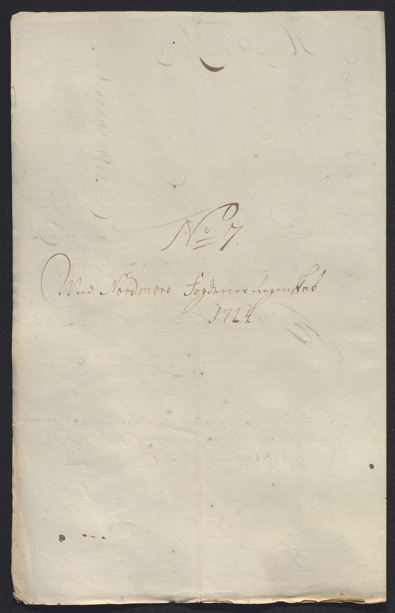 Rentekammeret inntil 1814, Reviderte regnskaper, Fogderegnskap, RA/EA-4092/R56/L3757: Fogderegnskap Nordmøre, 1724, s. 120