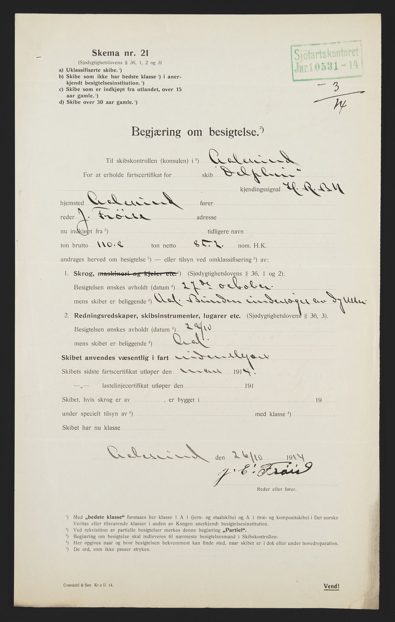 Sjøfartsdirektoratet med forløpere, skipsmapper slettede skip, AV/RA-S-4998/F/Fa/L0236: --, 1866-1926, s. 328