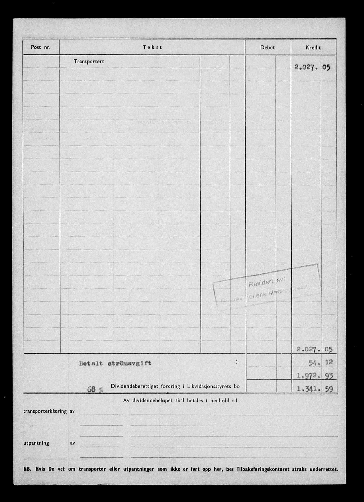 Justisdepartementet, Tilbakeføringskontoret for inndratte formuer, AV/RA-S-1564/H/Hc/Hcc/L0967: --, 1945-1947, s. 7