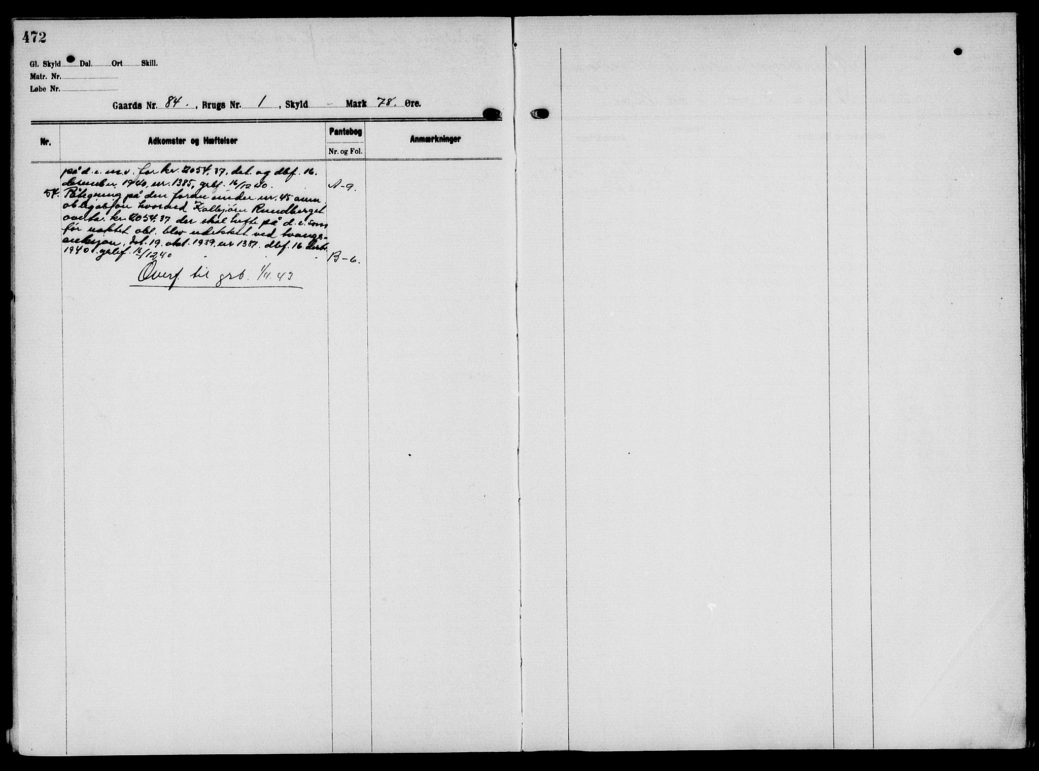 Solør tingrett, AV/SAH-TING-008/H/Ha/Hak/L0006: Panteregister nr. VI, 1900-1935, s. 472