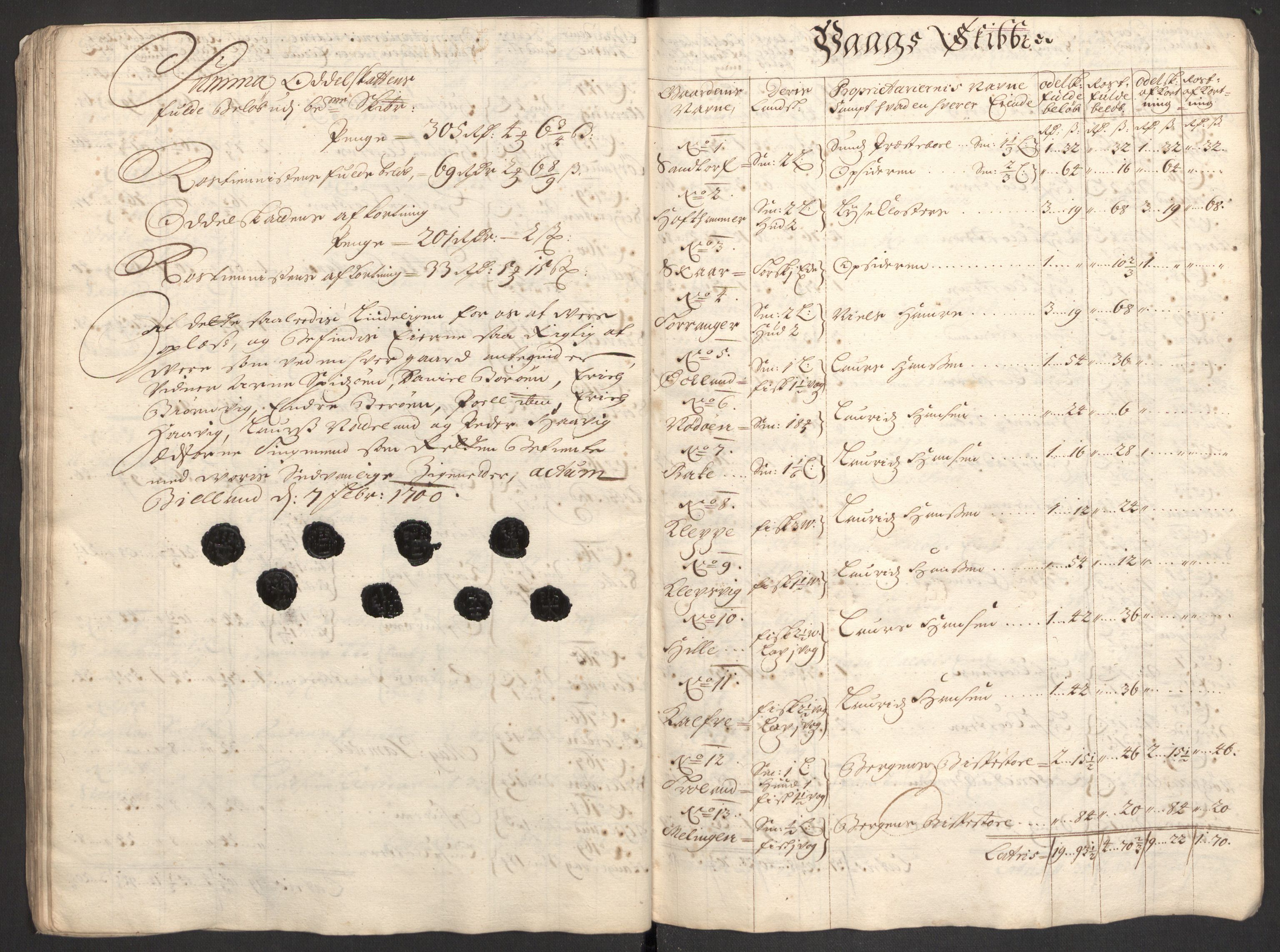 Rentekammeret inntil 1814, Reviderte regnskaper, Fogderegnskap, AV/RA-EA-4092/R48/L2978: Fogderegnskap Sunnhordland og Hardanger, 1699, s. 117