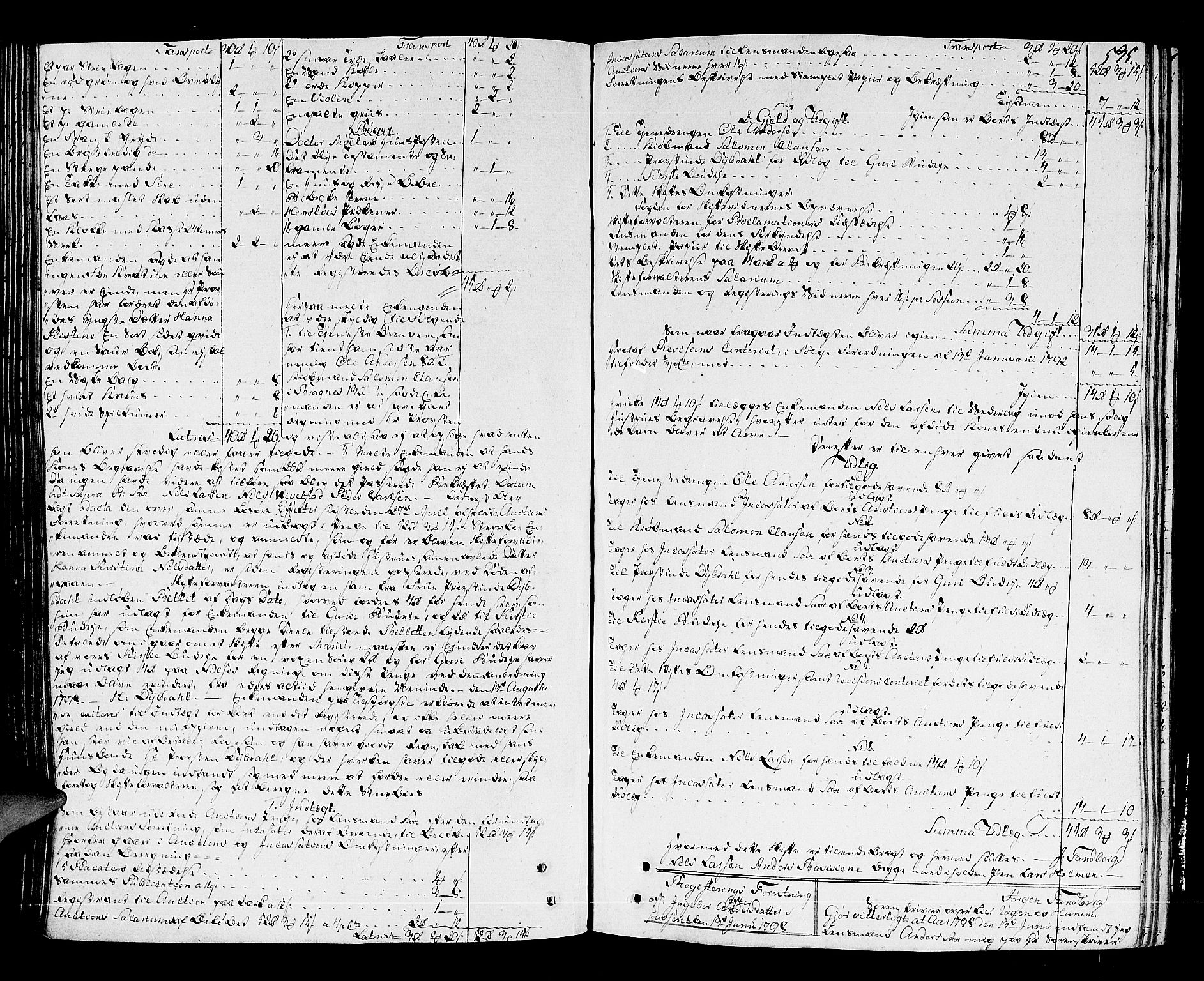 Lier, Røyken og Hurum sorenskriveri, SAKO/A-89/H/Hc/L0007a: Skifteprotokoll, 1789-1799, s. 534b-535a