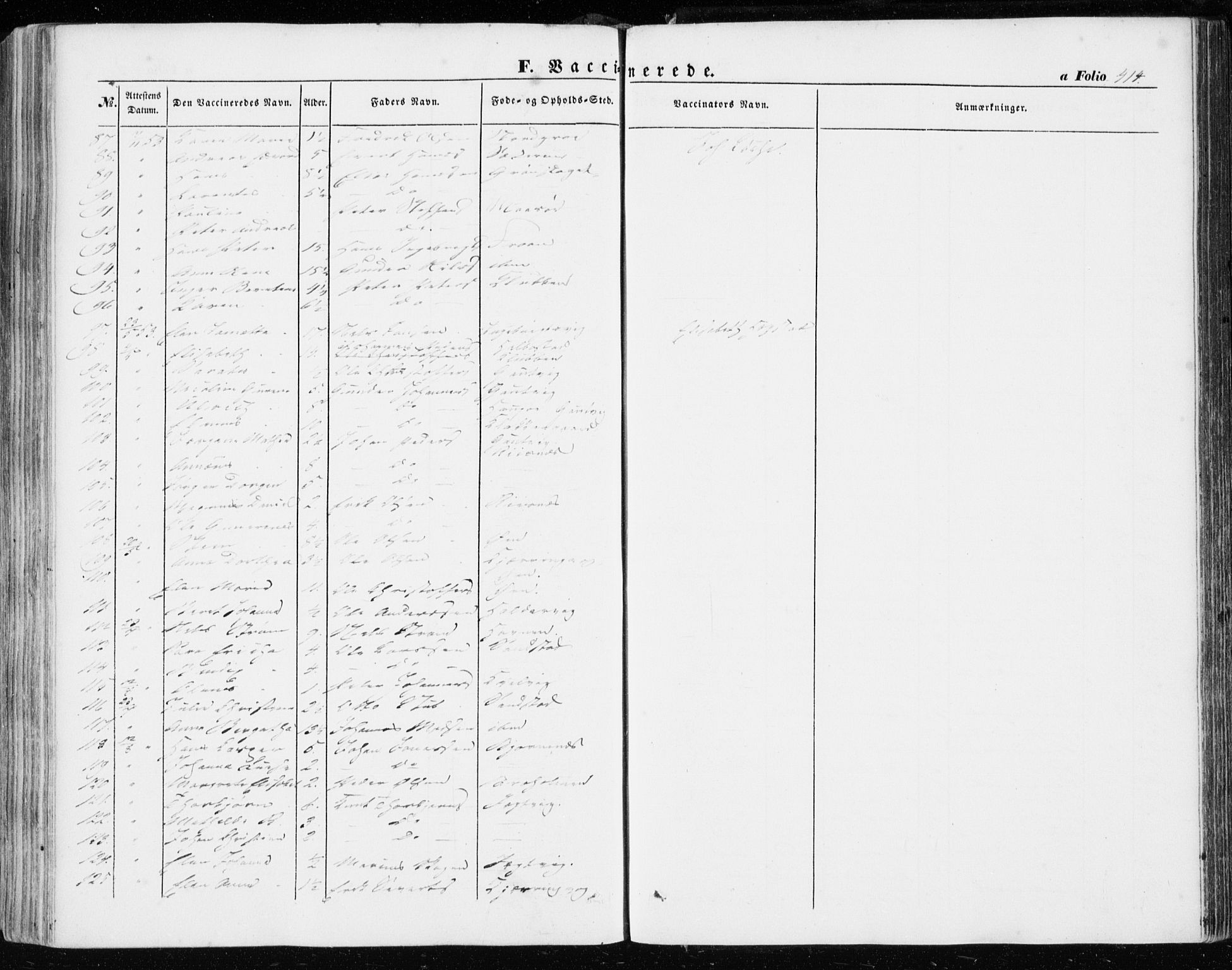 Ministerialprotokoller, klokkerbøker og fødselsregistre - Sør-Trøndelag, AV/SAT-A-1456/634/L0530: Ministerialbok nr. 634A06, 1852-1860, s. 414