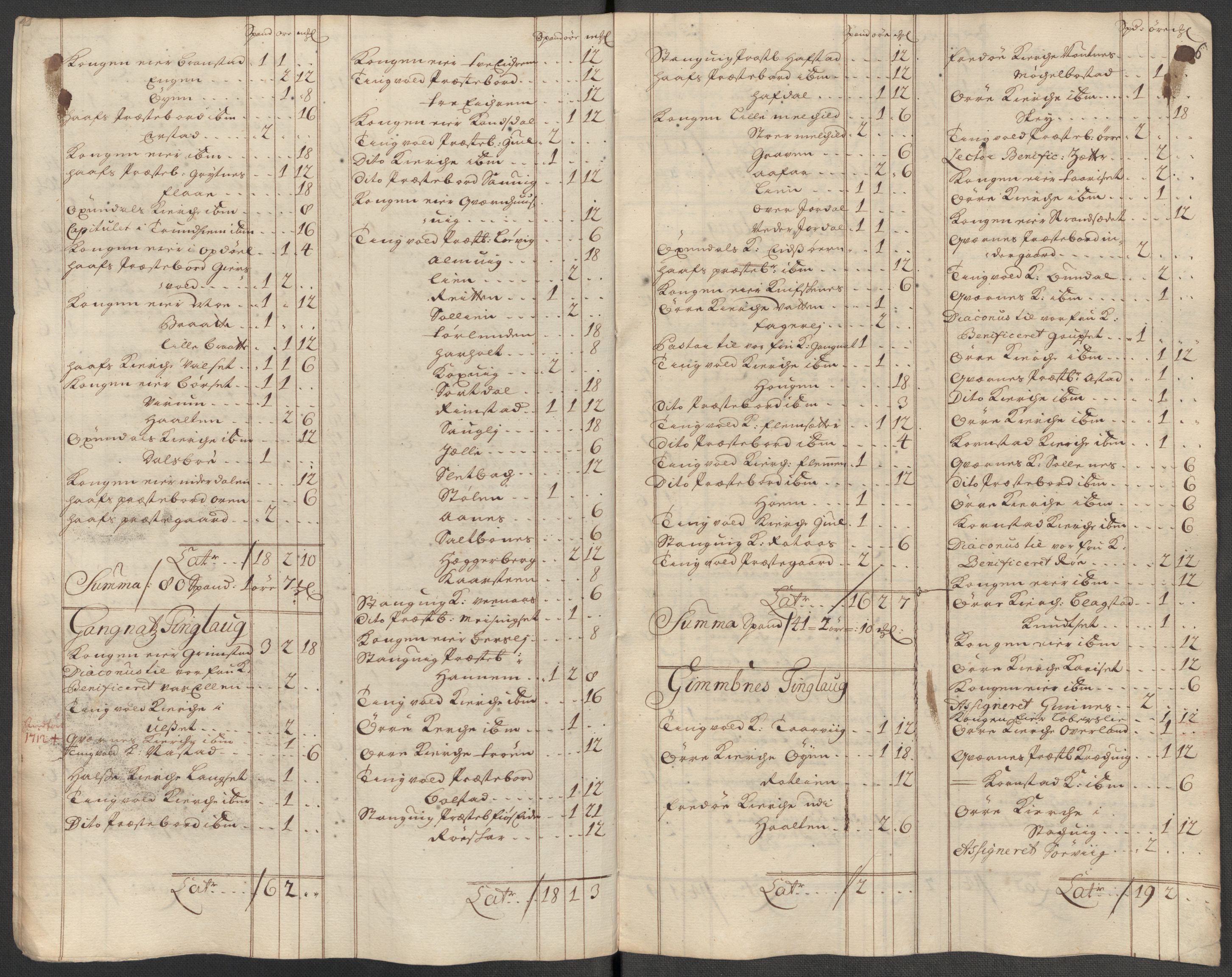 Rentekammeret inntil 1814, Reviderte regnskaper, Fogderegnskap, RA/EA-4092/R56/L3746: Fogderegnskap Nordmøre, 1712, s. 150