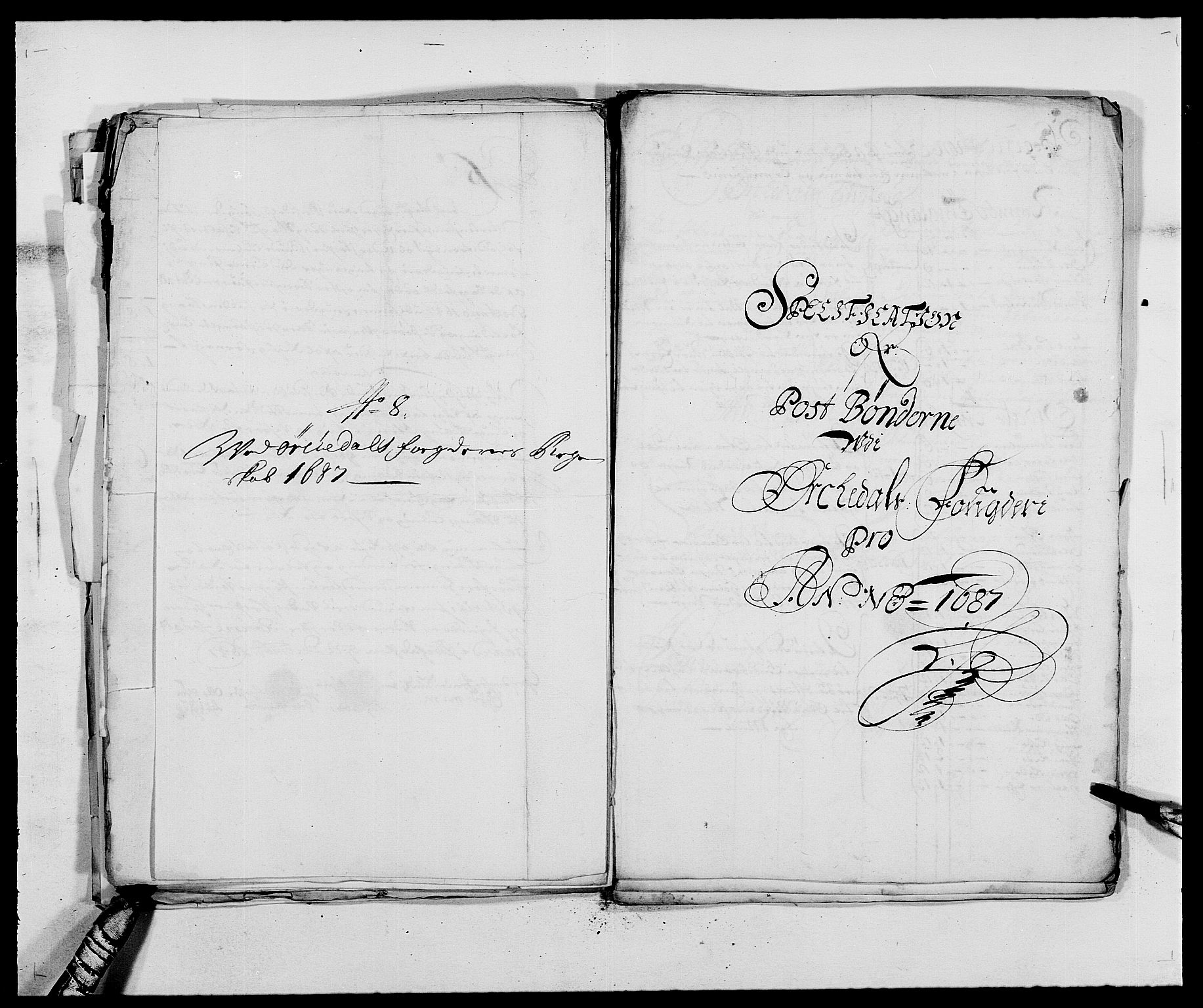 Rentekammeret inntil 1814, Reviderte regnskaper, Fogderegnskap, AV/RA-EA-4092/R58/L3935: Fogderegnskap Orkdal, 1687-1688, s. 171