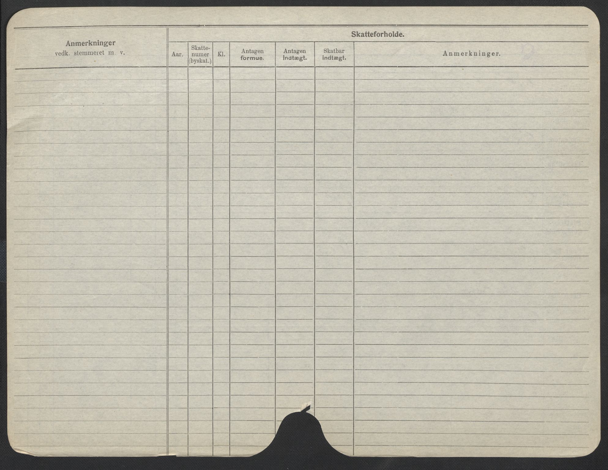 Oslo folkeregister, Registerkort, SAO/A-11715/F/Fa/Fac/L0011: Menn, 1906-1914, s. 827b