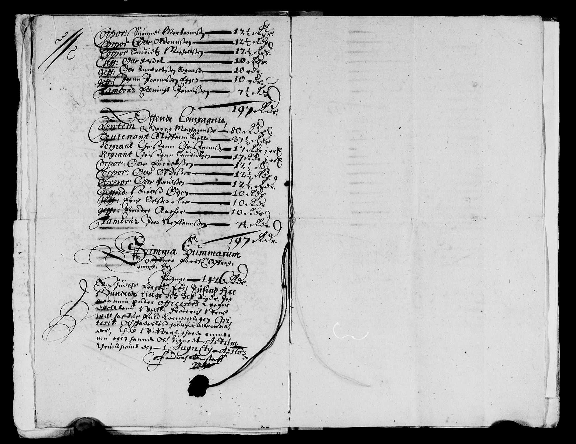 Rentekammeret inntil 1814, Reviderte regnskaper, Lensregnskaper, AV/RA-EA-5023/R/Rb/Rbw/L0114: Trondheim len, 1653-1654