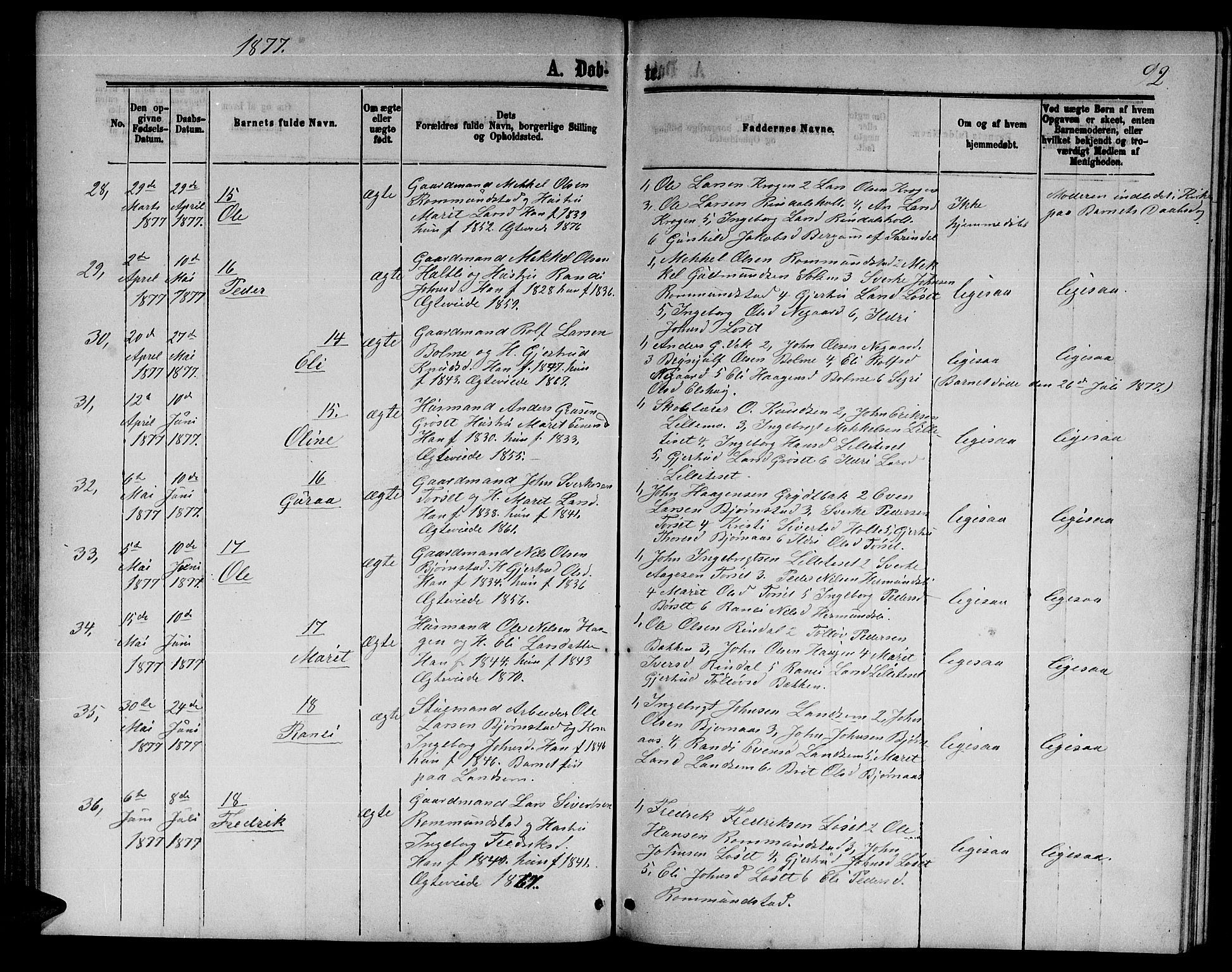 Ministerialprotokoller, klokkerbøker og fødselsregistre - Møre og Romsdal, AV/SAT-A-1454/598/L1076: Klokkerbok nr. 598C01, 1867-1878, s. 92