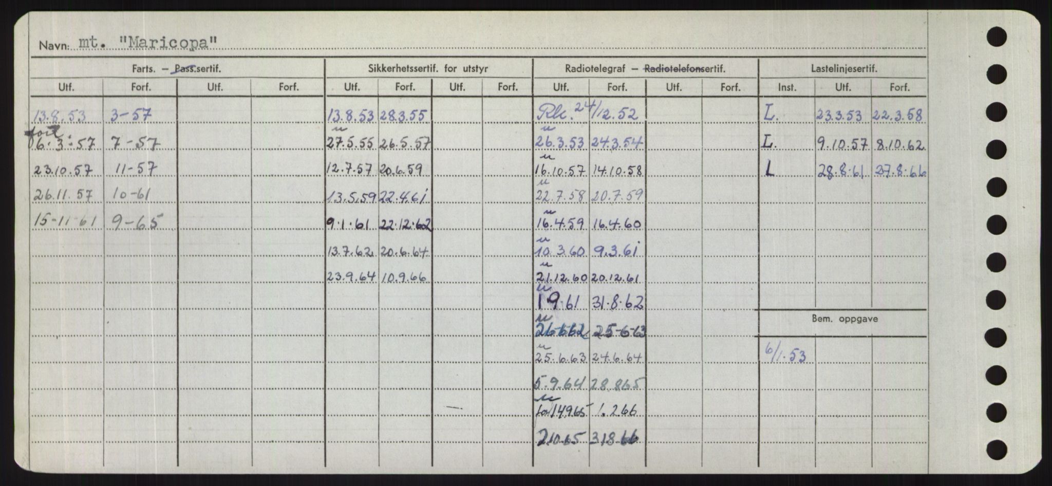 Sjøfartsdirektoratet med forløpere, Skipsmålingen, RA/S-1627/H/Hd/L0024: Fartøy, M-Mim, s. 242