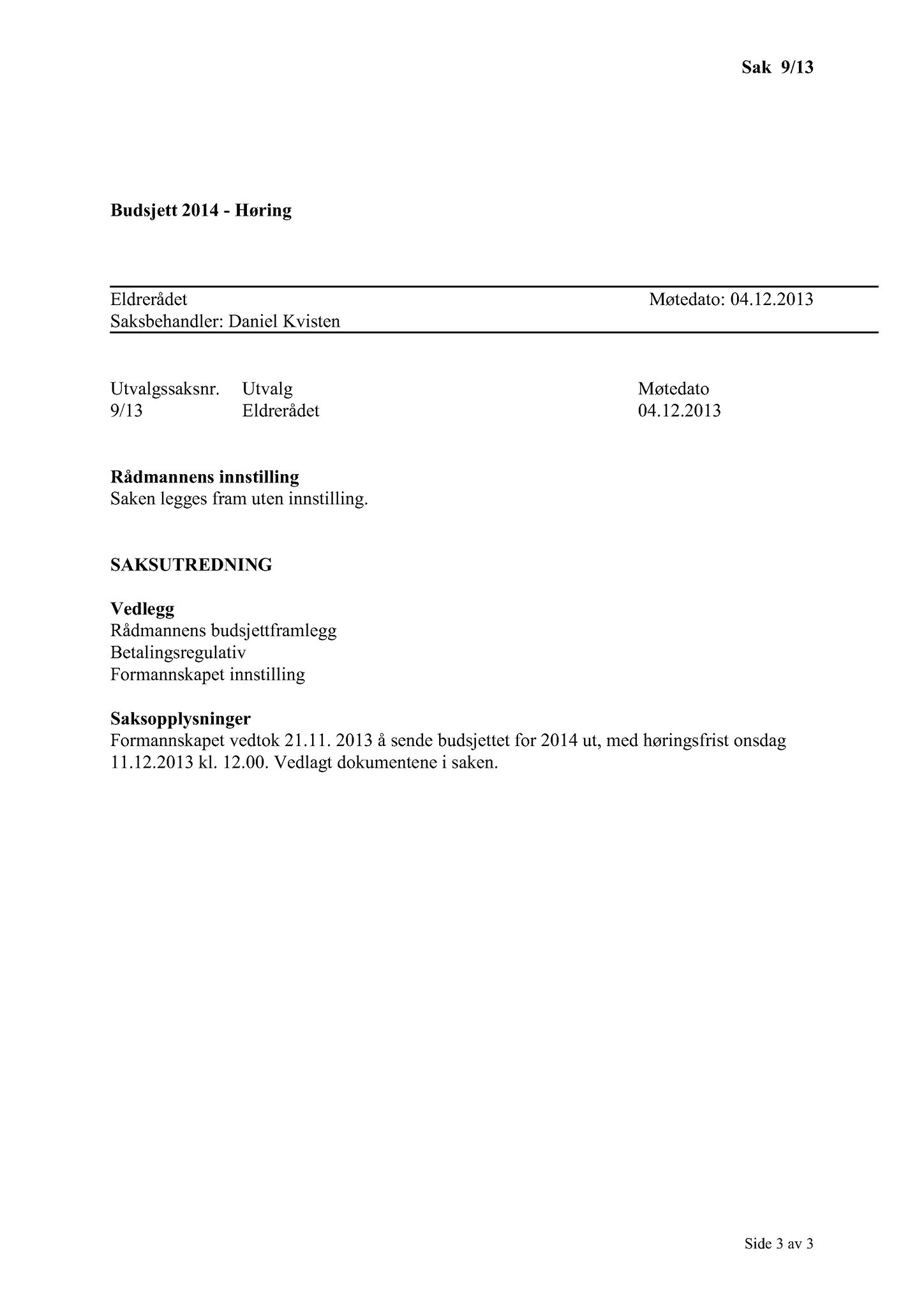 Klæbu Kommune, TRKO/KK/07-ER/L003: Eldrerådet - Møtedokumenter, 2013, s. 211