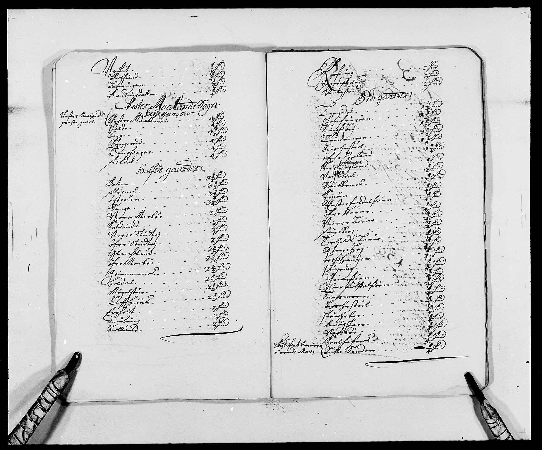 Rentekammeret inntil 1814, Reviderte regnskaper, Fogderegnskap, AV/RA-EA-4092/R39/L2304: Fogderegnskap Nedenes, 1680-1682, s. 87