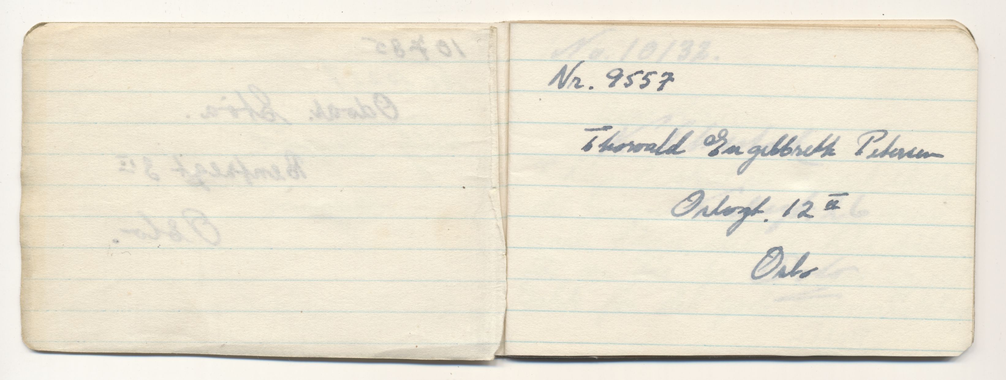 Falstadsenteret, dokumentsamling, FSM/A-001/F/L0494: Fredriksen, Ragna (f. 1922) og Gunnar (f. 1921), 1944-1945
