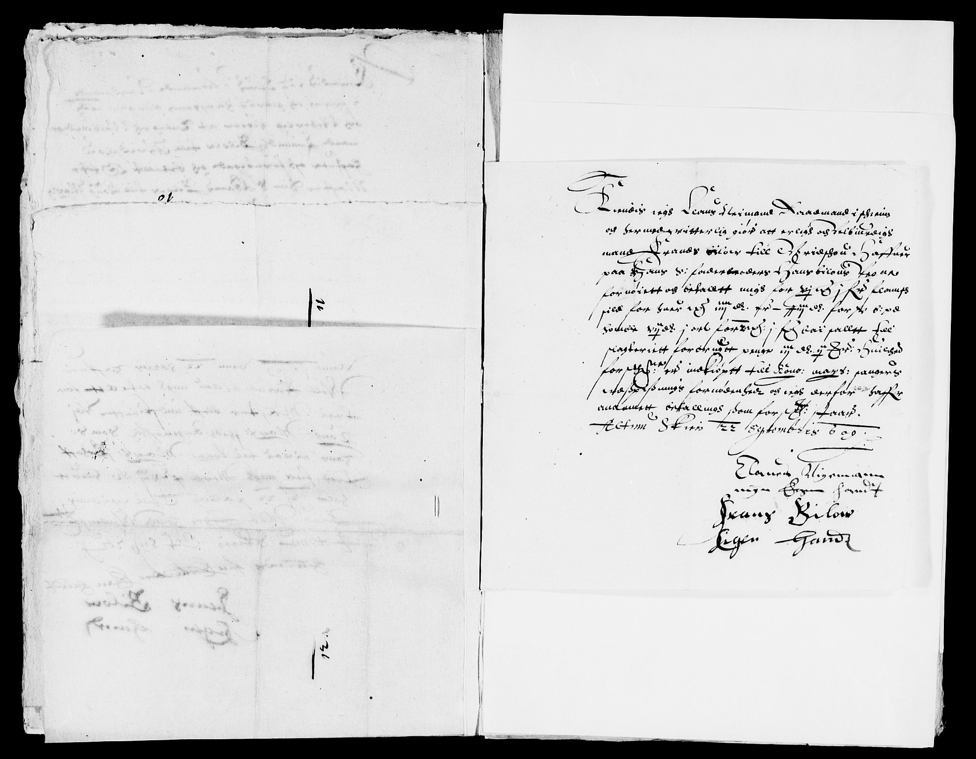 Rentekammeret inntil 1814, Reviderte regnskaper, Lensregnskaper, AV/RA-EA-5023/R/Rb/Rbp/L0003: Bratsberg len, 1608-1611