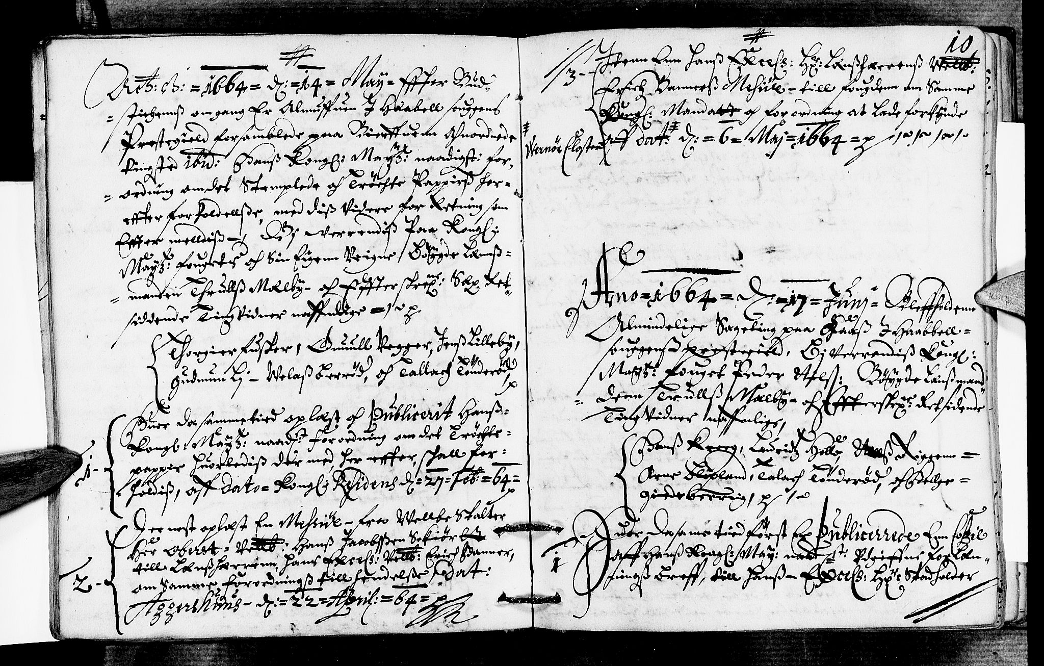 Moss sorenskriveri, AV/SAO-A-10168, 1664-1666, s. 9b-10a