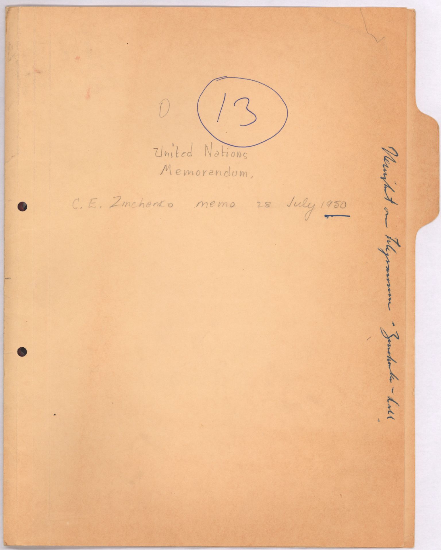 Lie, Trygve, RA/PA-1407/D/L0014: Generalsekretærens papirer., 1947-1953, s. 876