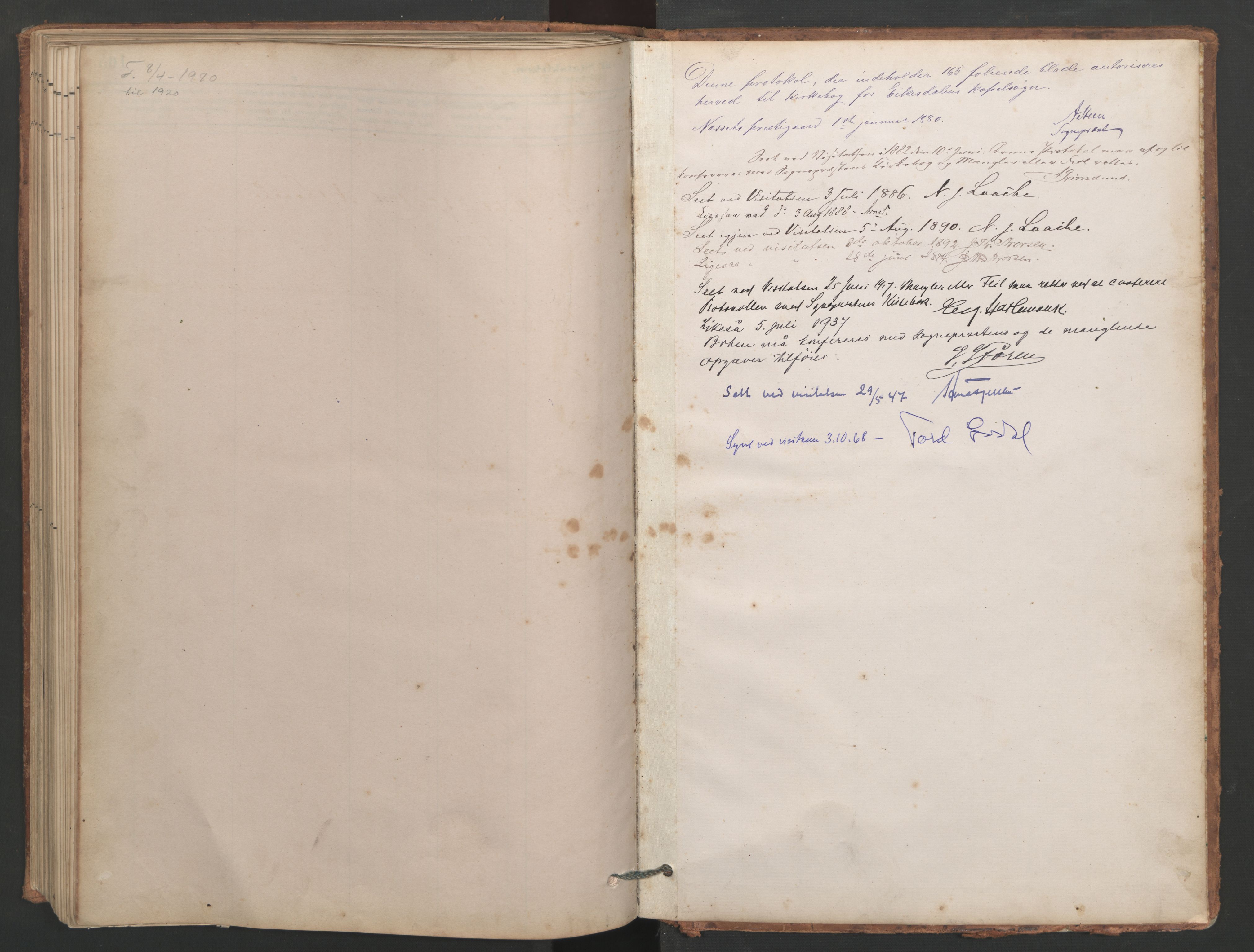 Ministerialprotokoller, klokkerbøker og fødselsregistre - Møre og Romsdal, AV/SAT-A-1454/553/L0642: Klokkerbok nr. 553C01, 1880-1968