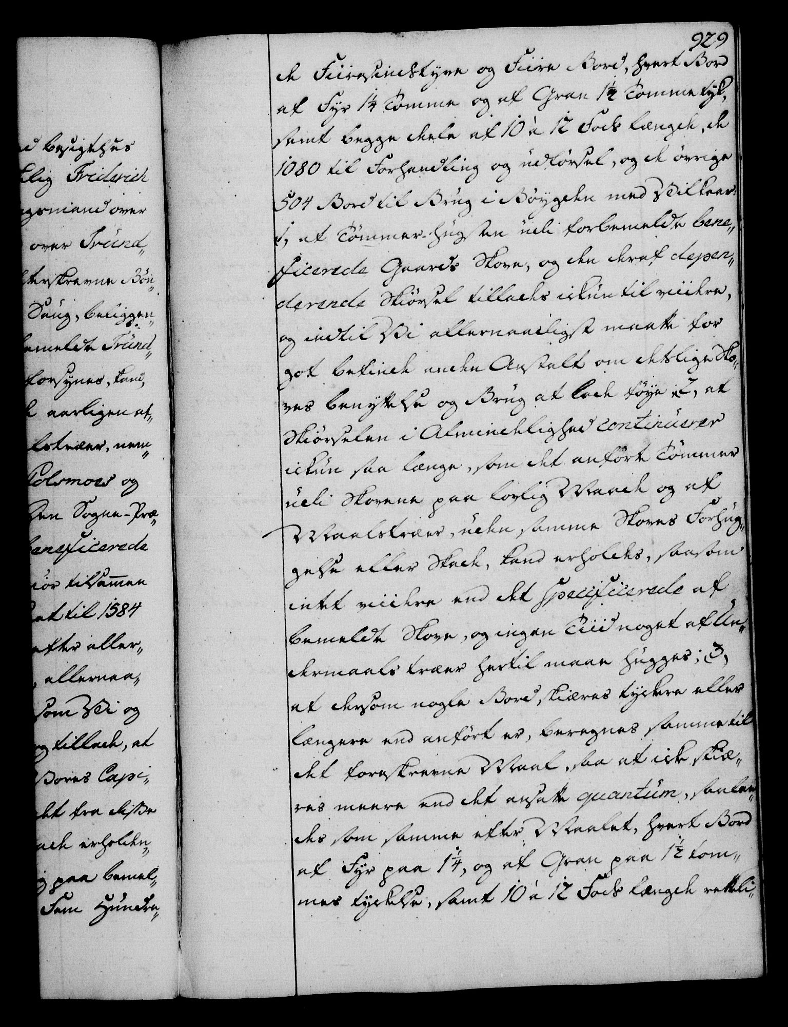 Rentekammeret, Kammerkanselliet, RA/EA-3111/G/Gg/Gga/L0006: Norsk ekspedisjonsprotokoll med register (merket RK 53.6), 1749-1759, s. 929
