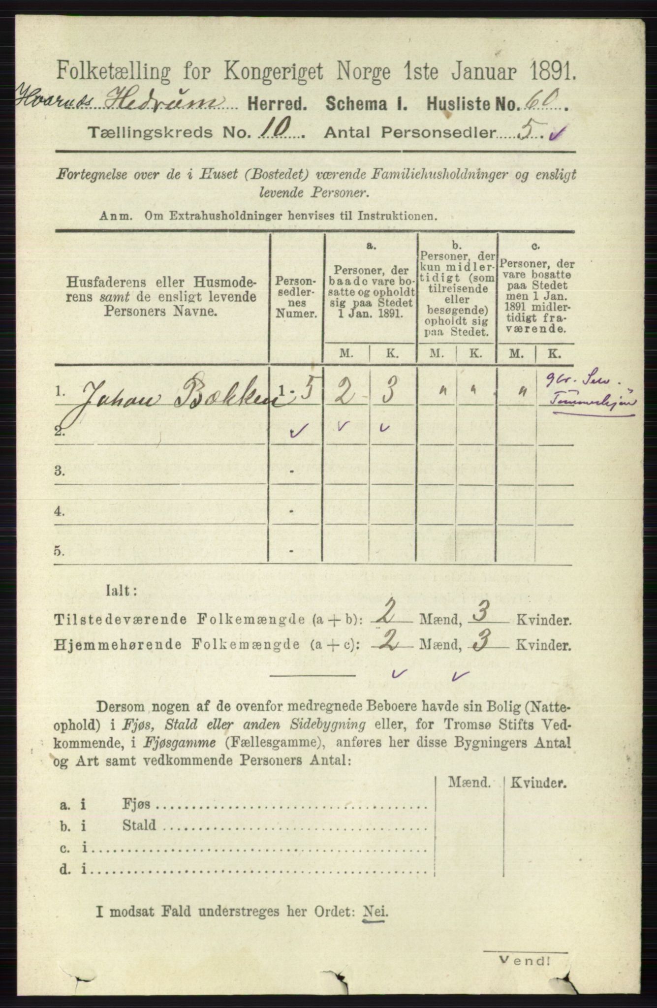 RA, Folketelling 1891 for 0727 Hedrum herred, 1891, s. 4385