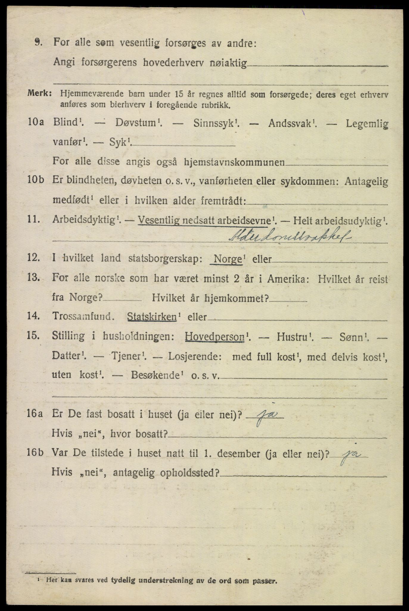 SAH, Folketelling 1920 for 0423 Grue herred, 1920, s. 14920