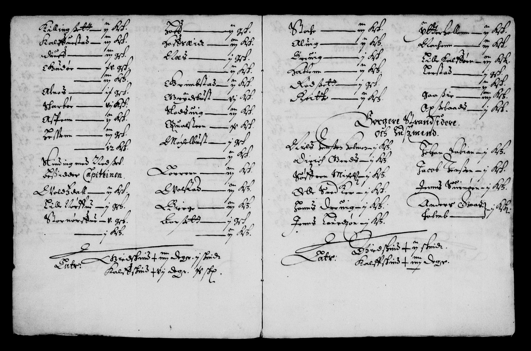 Rentekammeret inntil 1814, Reviderte regnskaper, Lensregnskaper, AV/RA-EA-5023/R/Rb/Rbt/L0147: Bergenhus len, 1653-1661