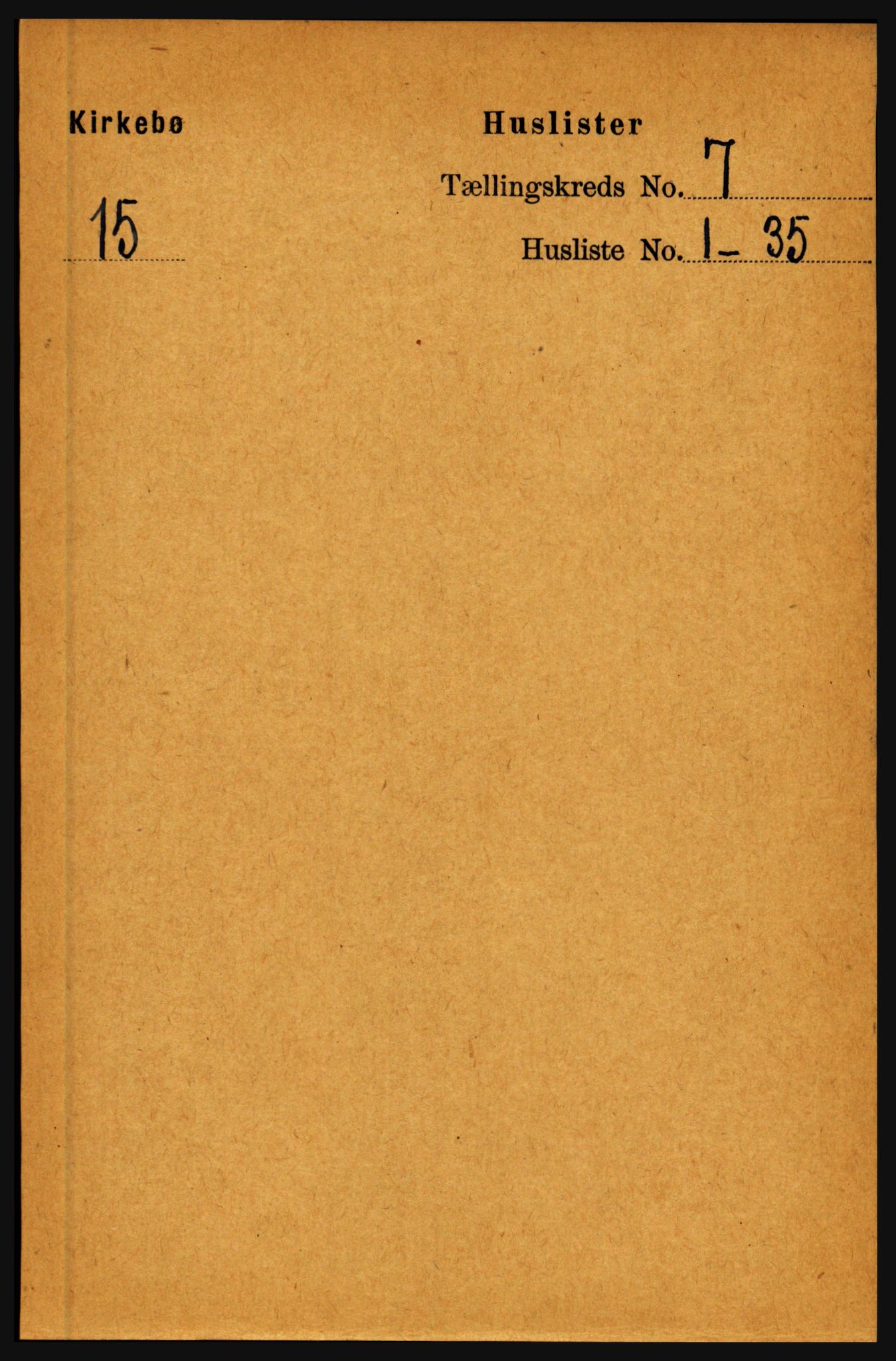 RA, Folketelling 1891 for 1416 Kyrkjebø herred, 1891, s. 1805